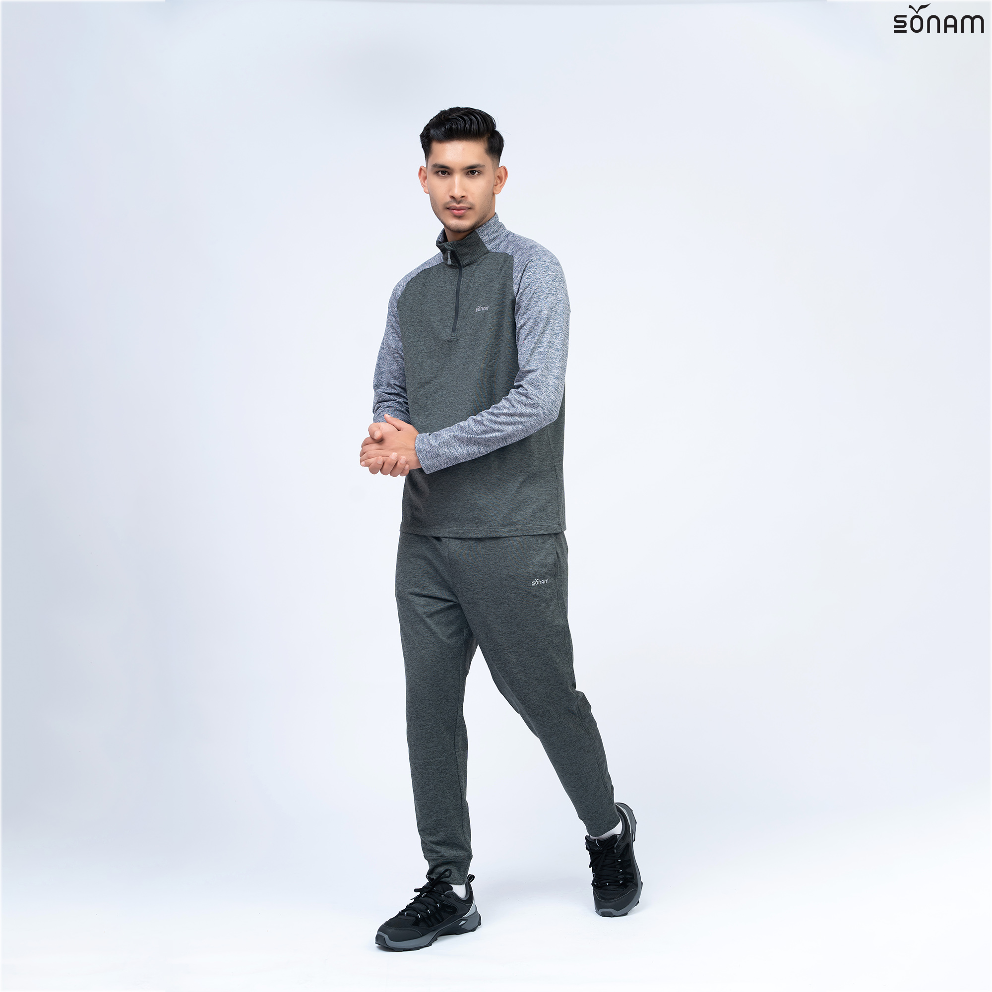 SONAM CHICADE MEN'S MILLANGE FLEECE POP MICROTOP (FW2025) #2715