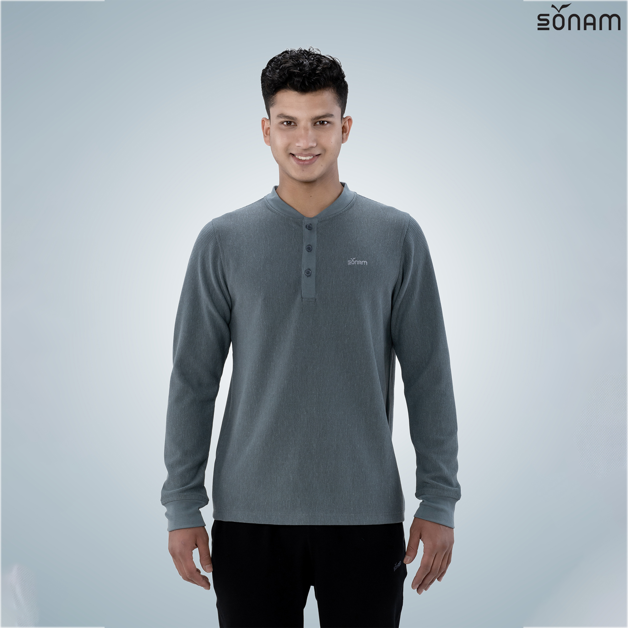 SONAM DORJNE UNISEX THIN WAFFLE SWEATSHIRT (SS 2023)  #2046