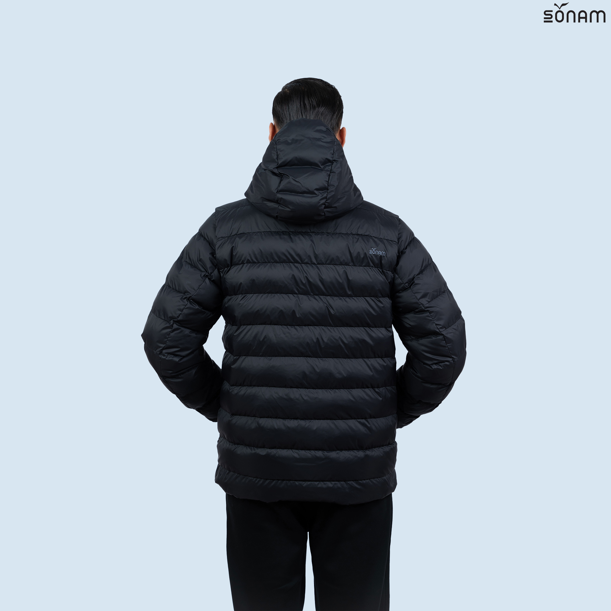 SONAM CHOKLE MENS MATTE TAFFETA THERMOFIBER JACKET (FW2025) #2729