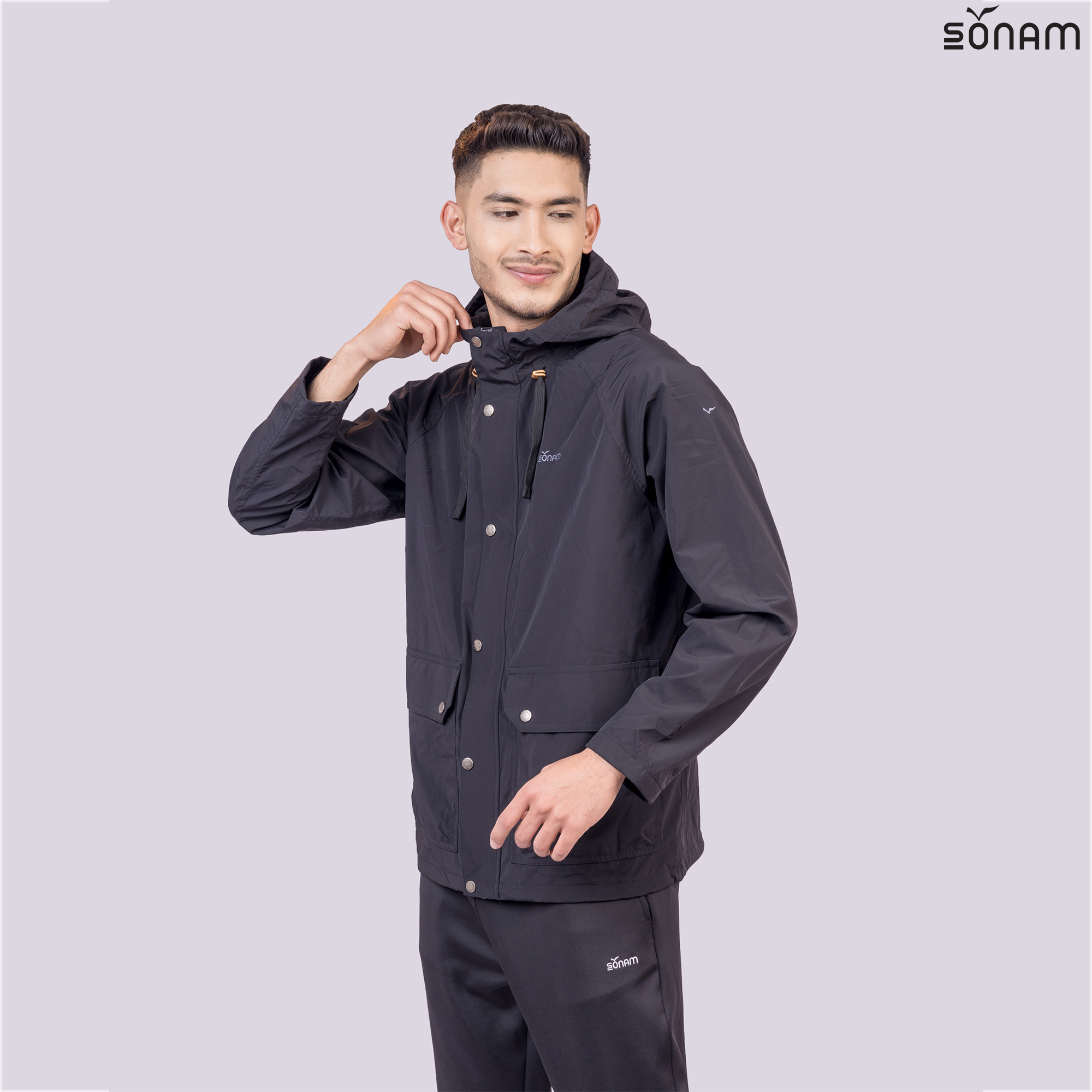 SONAM CHINPA MEN'S 3 LAYER JACKET WITH NET (SS2025) #2521