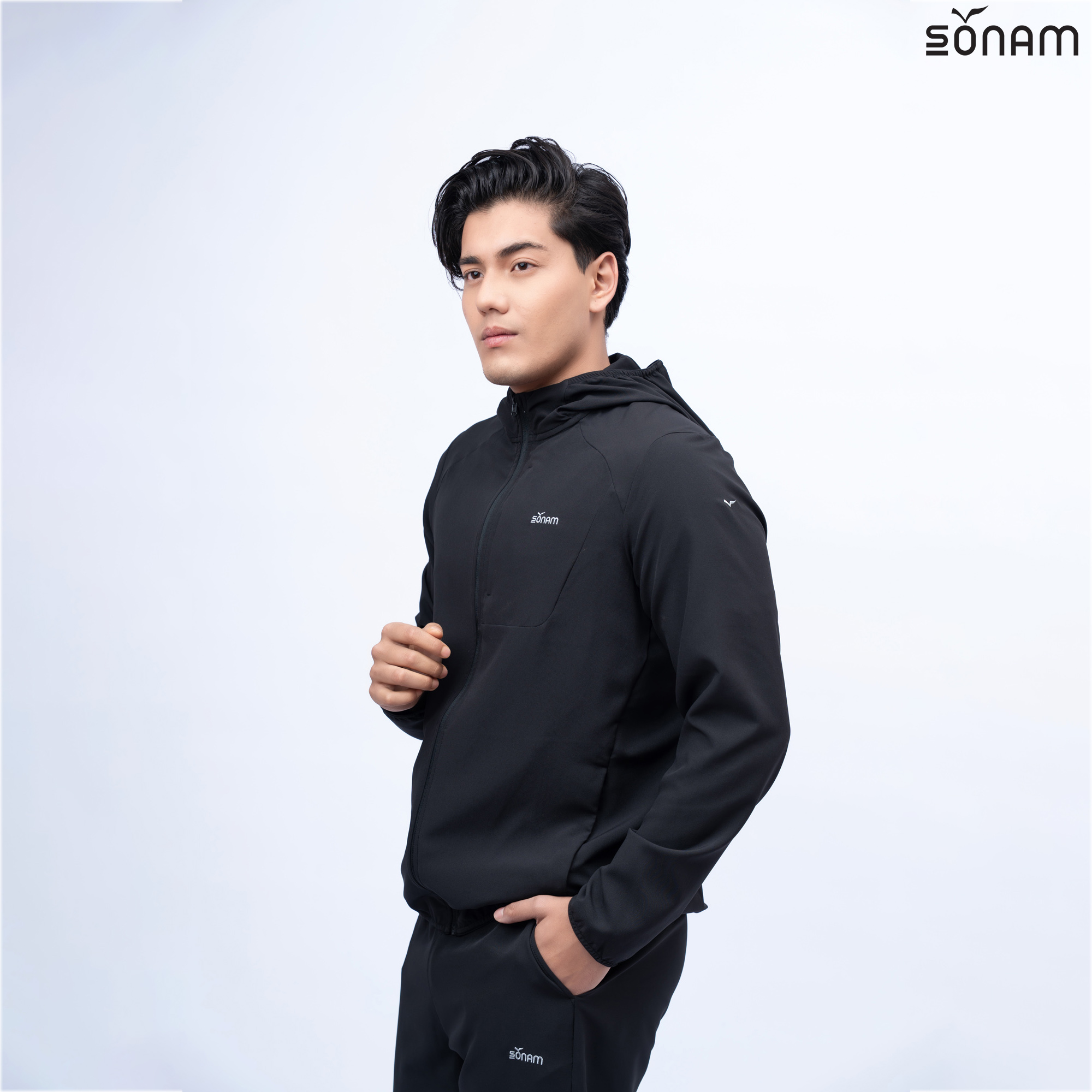 SONAM YAMDROK MEN'S DOTTED COTTON WINDCHEATER (SS2026) #2835