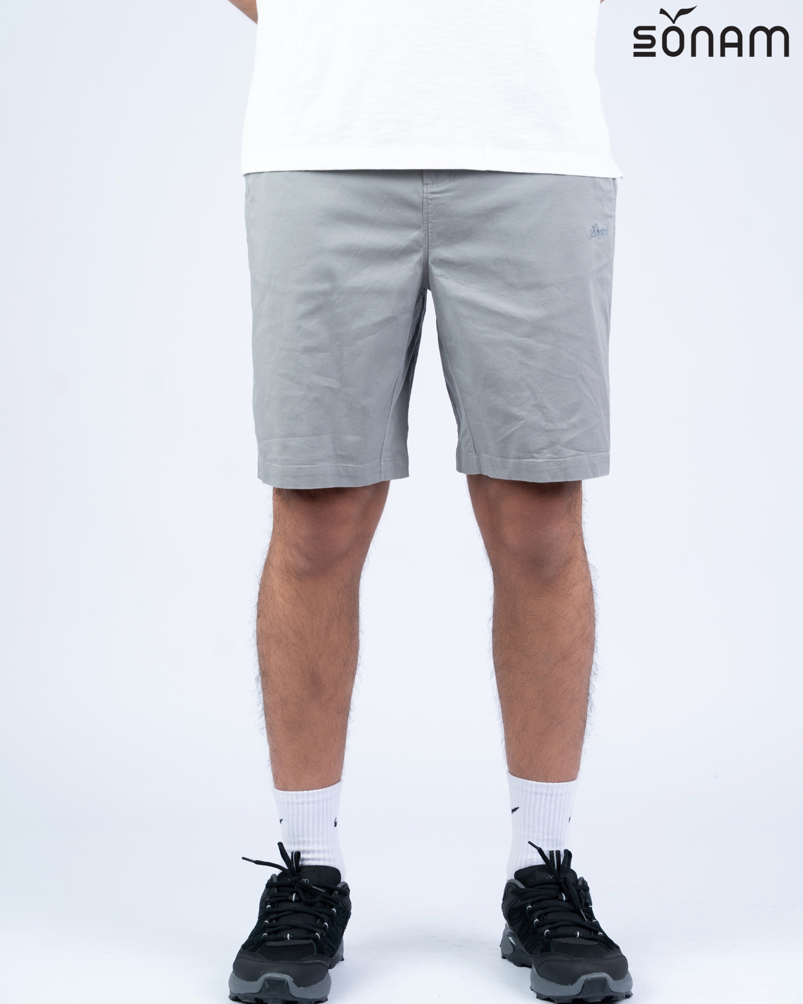SONAM CRATER MENS COTTON TWILL SHORTS  (SS2026)  #2877