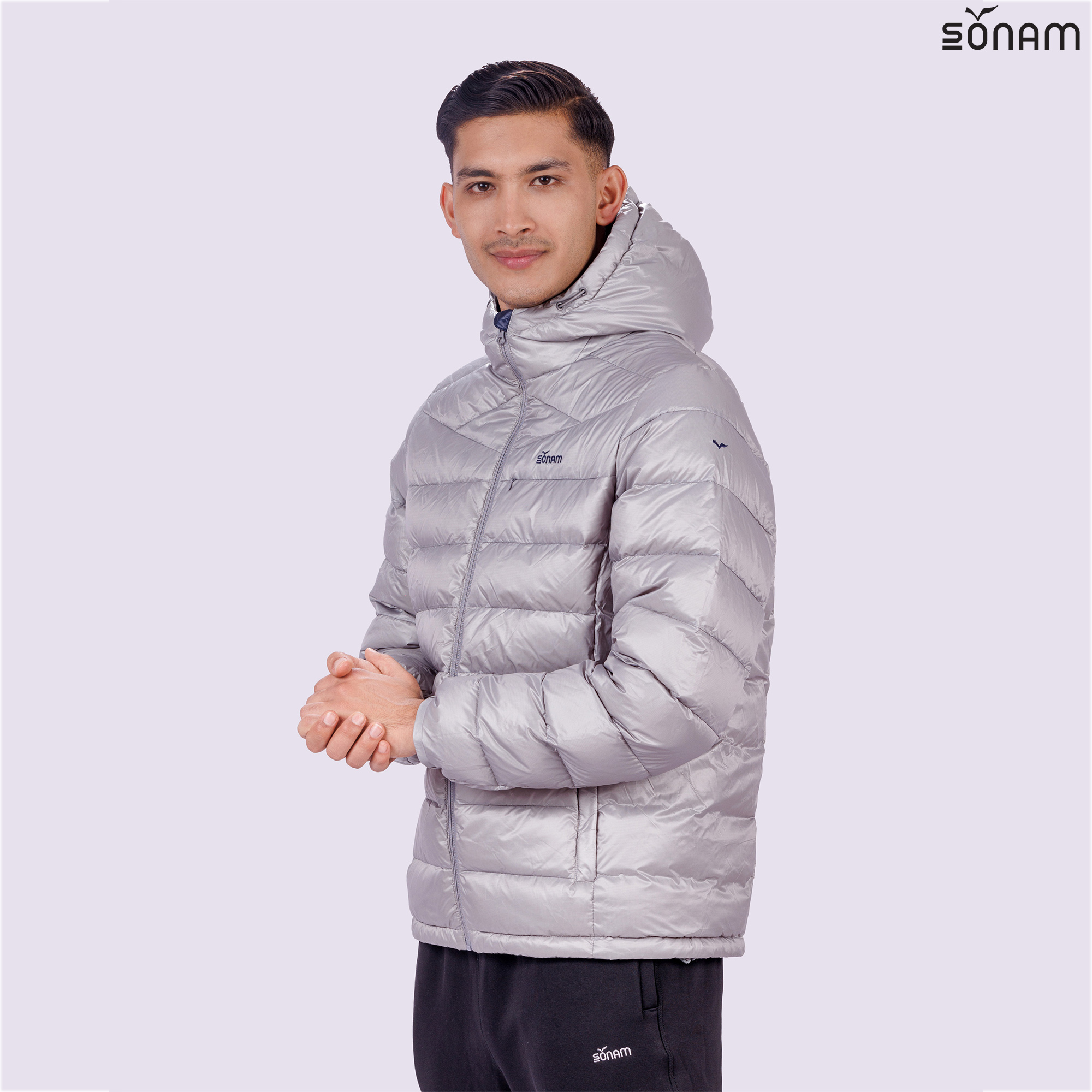 SONAM SAMDHUP MEN'S    SHINY DOWN JACKET (FW2024) #2170