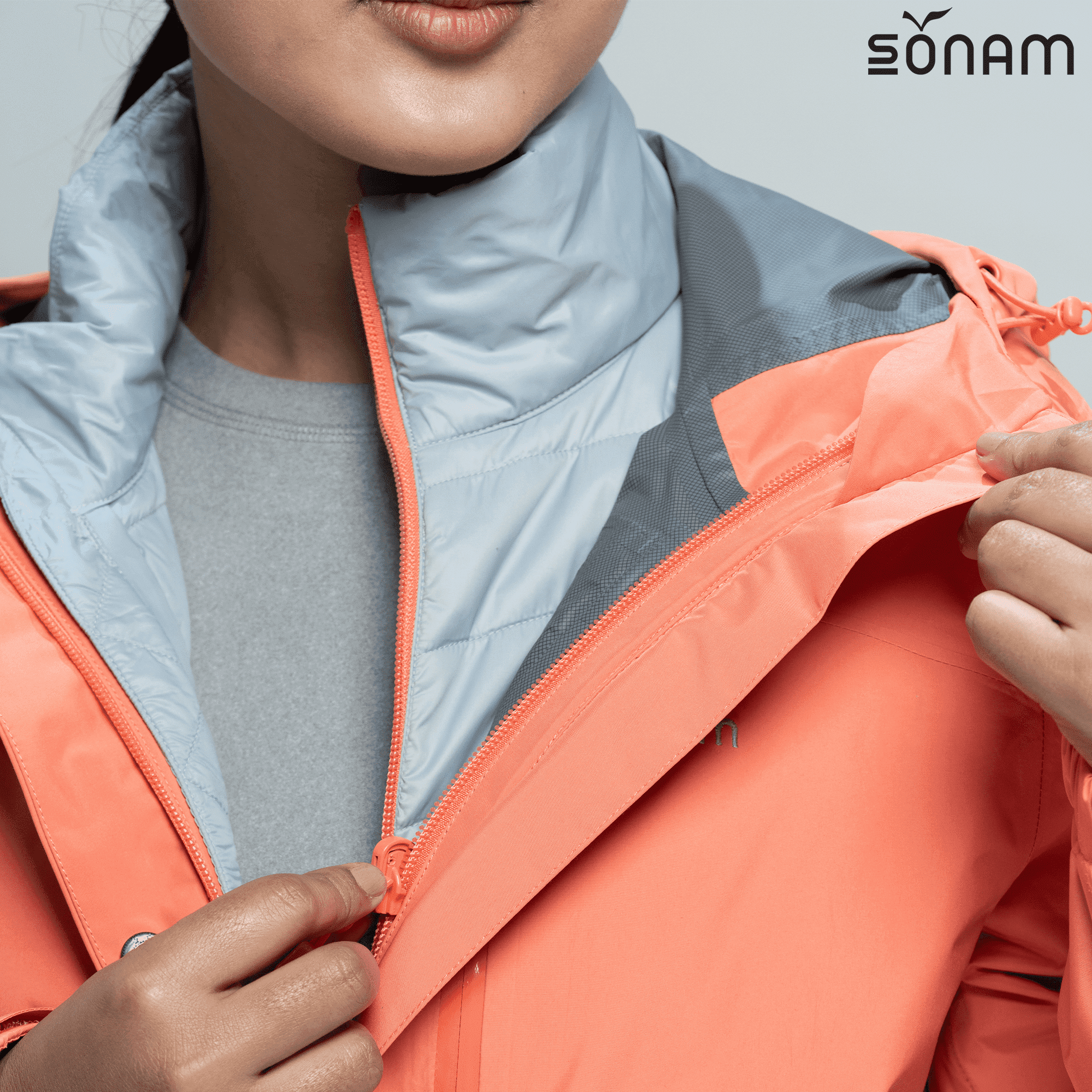 SONAM DOLMA WOMEN'S HYBRID JACKET (FW2022) #1826 