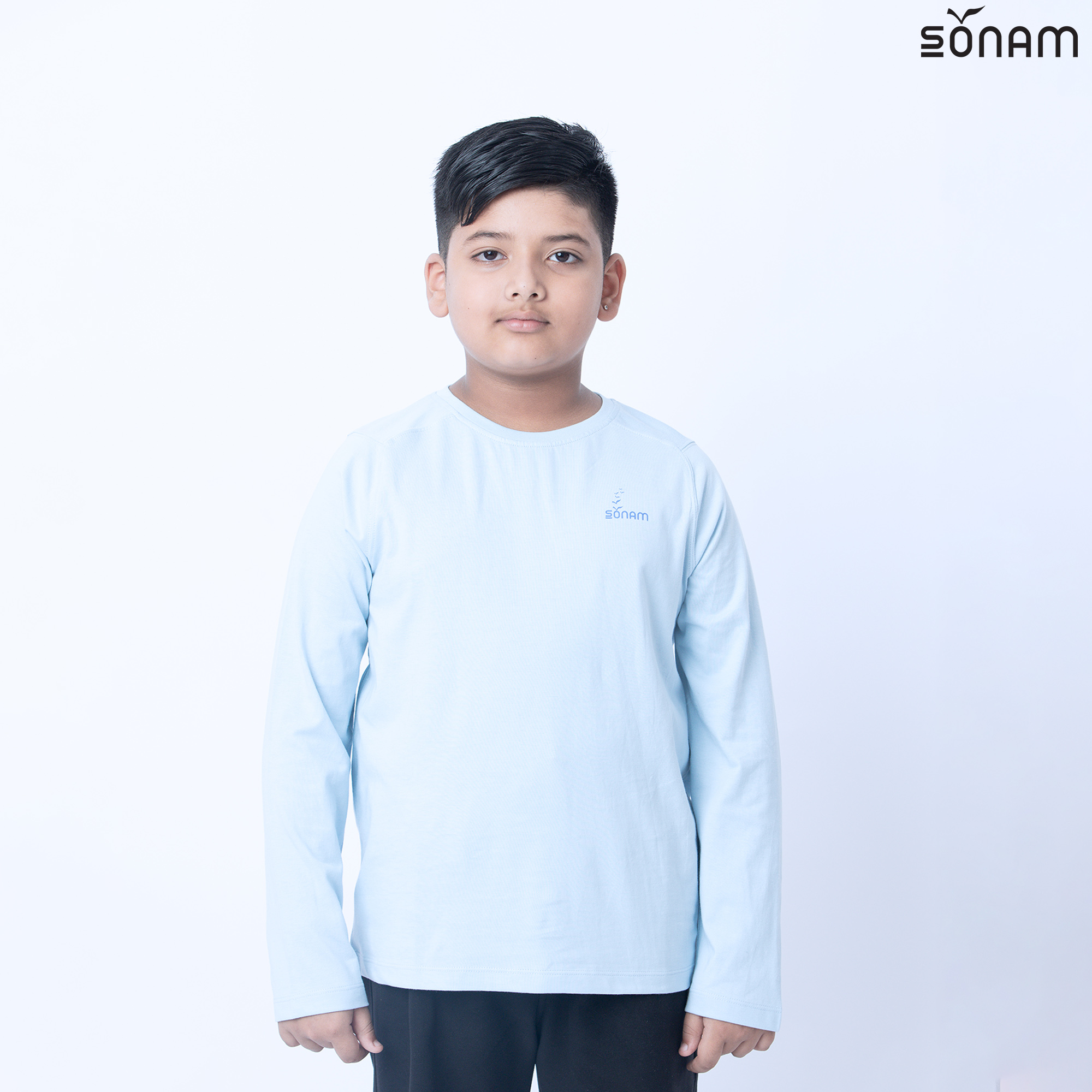 SONAM ANZON KIDS SINGLE JERSEY FULL SLEEVE T-SHIRT (SS2024) #2344