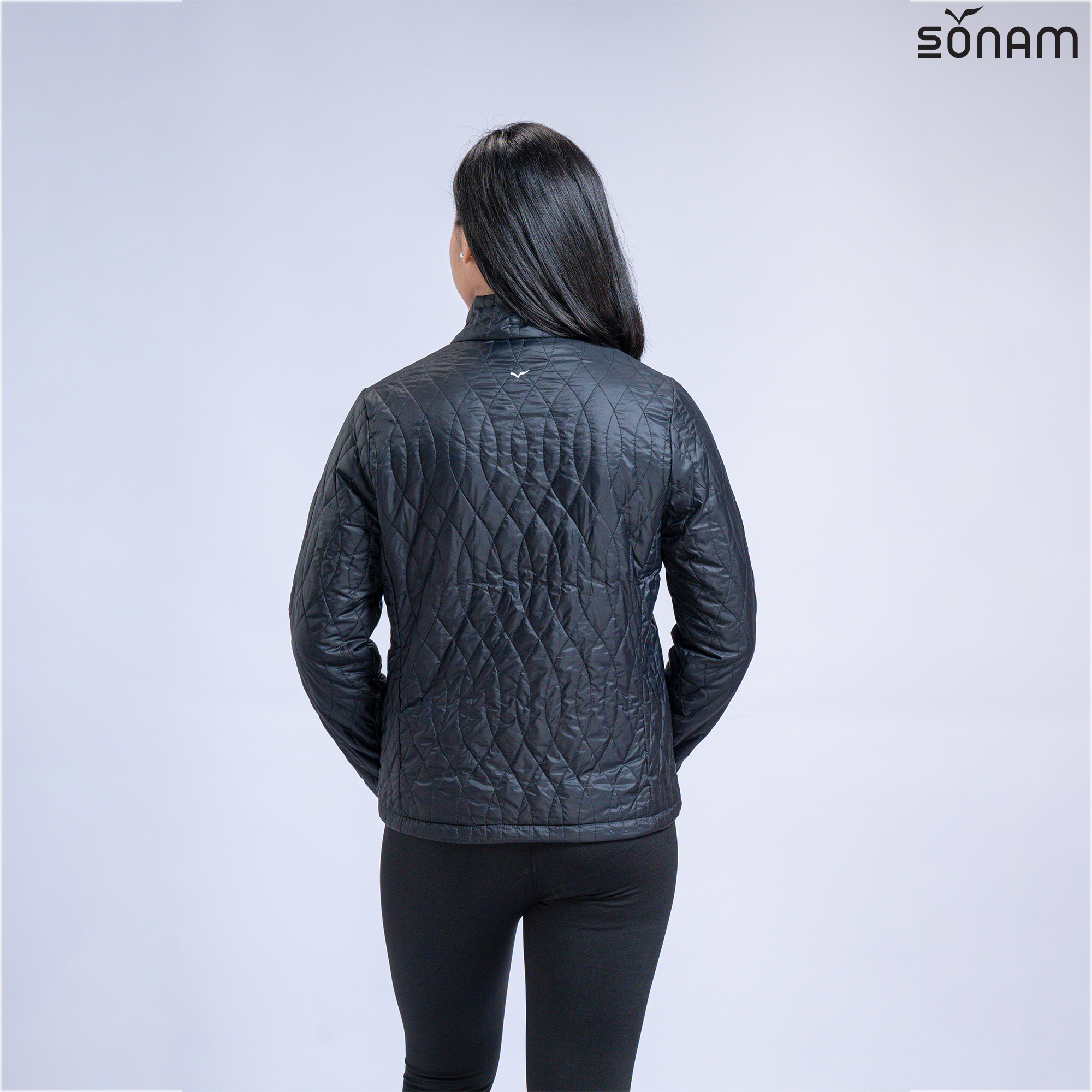 SONAM GEDUN WOMEN'S 100 GSM PRIMALOFT PLAIN JACKET (FW2023)#2169 