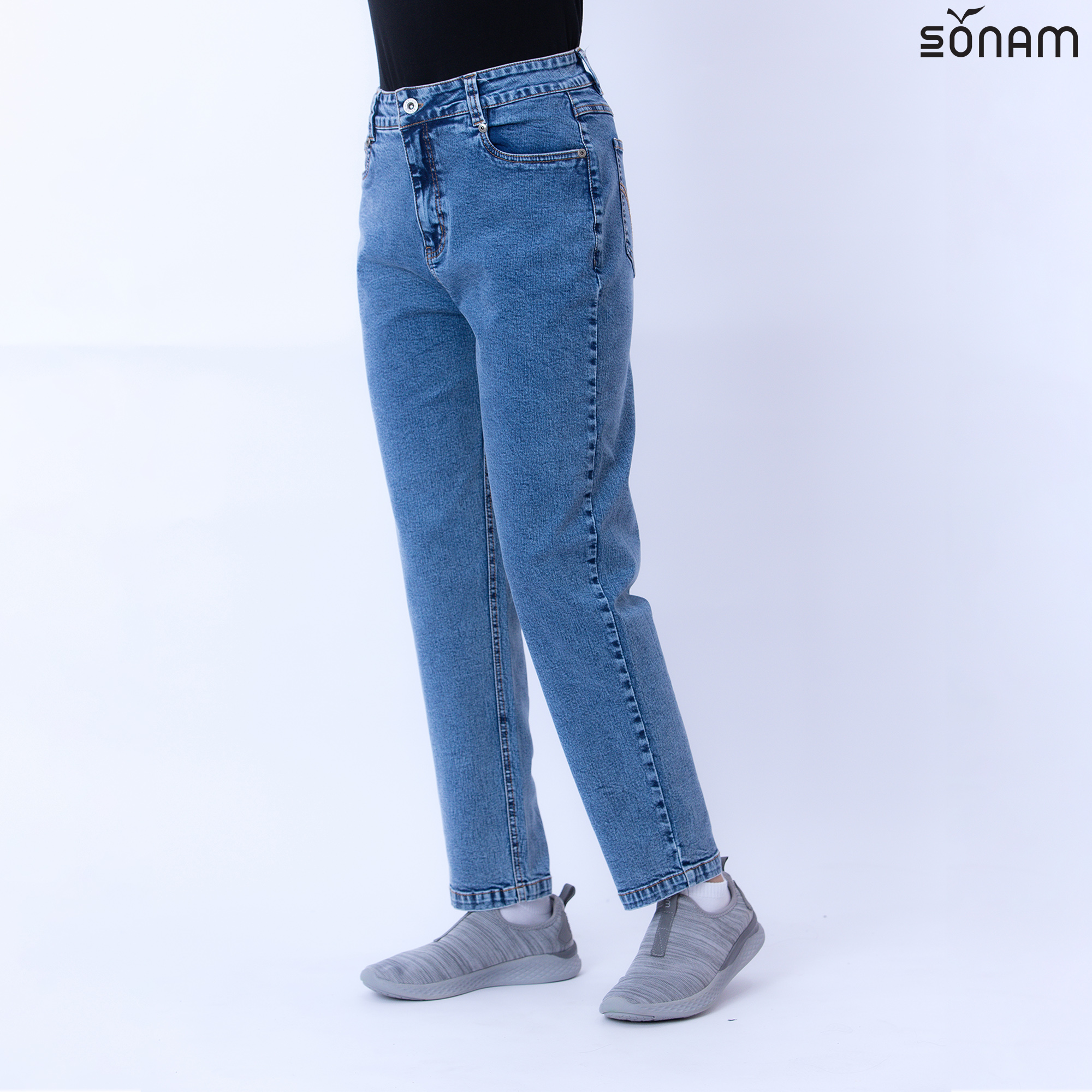 SONAM JENANG WOMEN'S DENIM PANT (SS2024) #2426 D