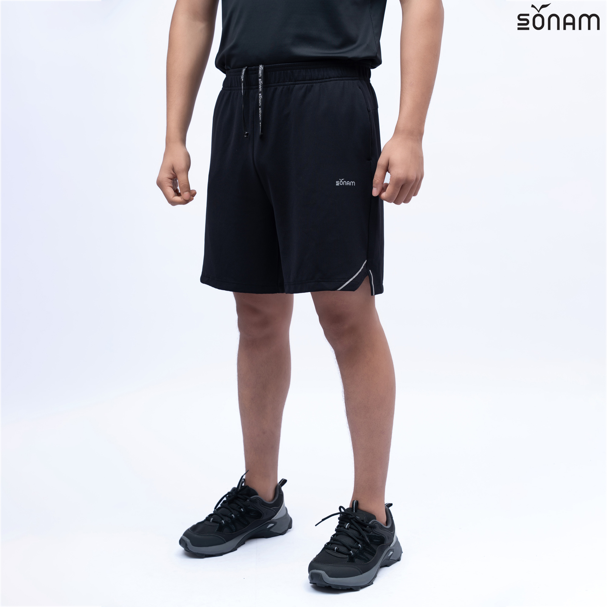 SONAM GYANTSE MEN'S WAFFLE KNIT DRYFIT SHORTS (SS2026) #2849