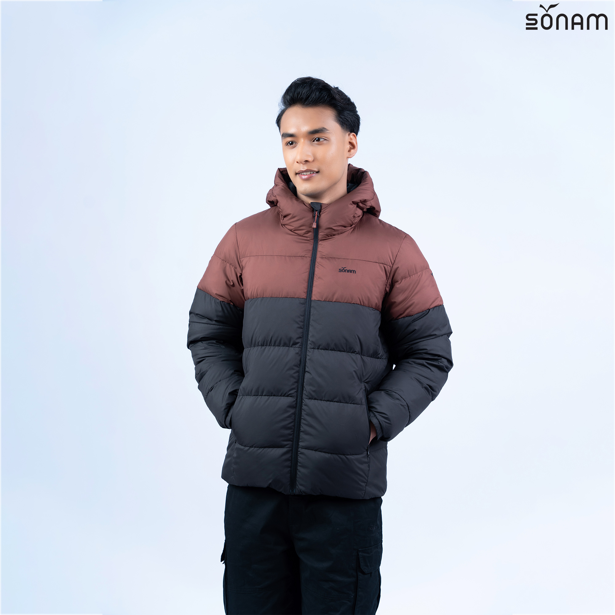 SONAM TSEWANG MEN'S POLYPONGEE POP LIGHT DOWN JACKET (FW2025) #2813