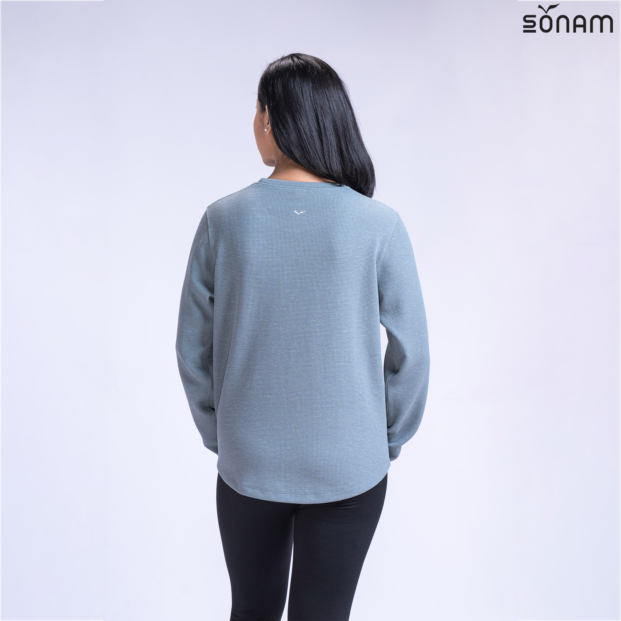 SONAM NAM-KHA UNISEX THIN WAFFLE SWEATSHIRT  (SS2024) #2320