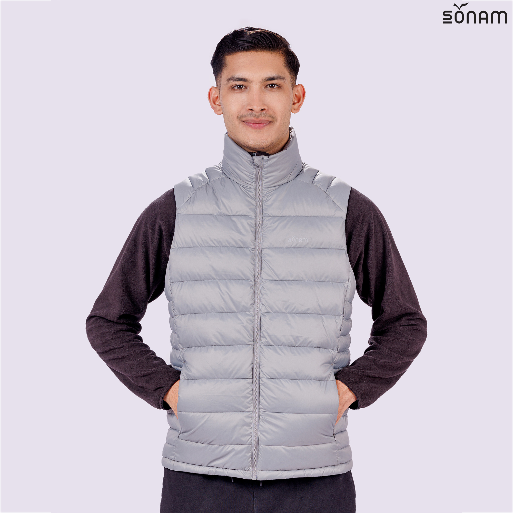 SONAM WANGYAL MEN'S ULTRALIGHT DOWN VEST (FW2023) #2161