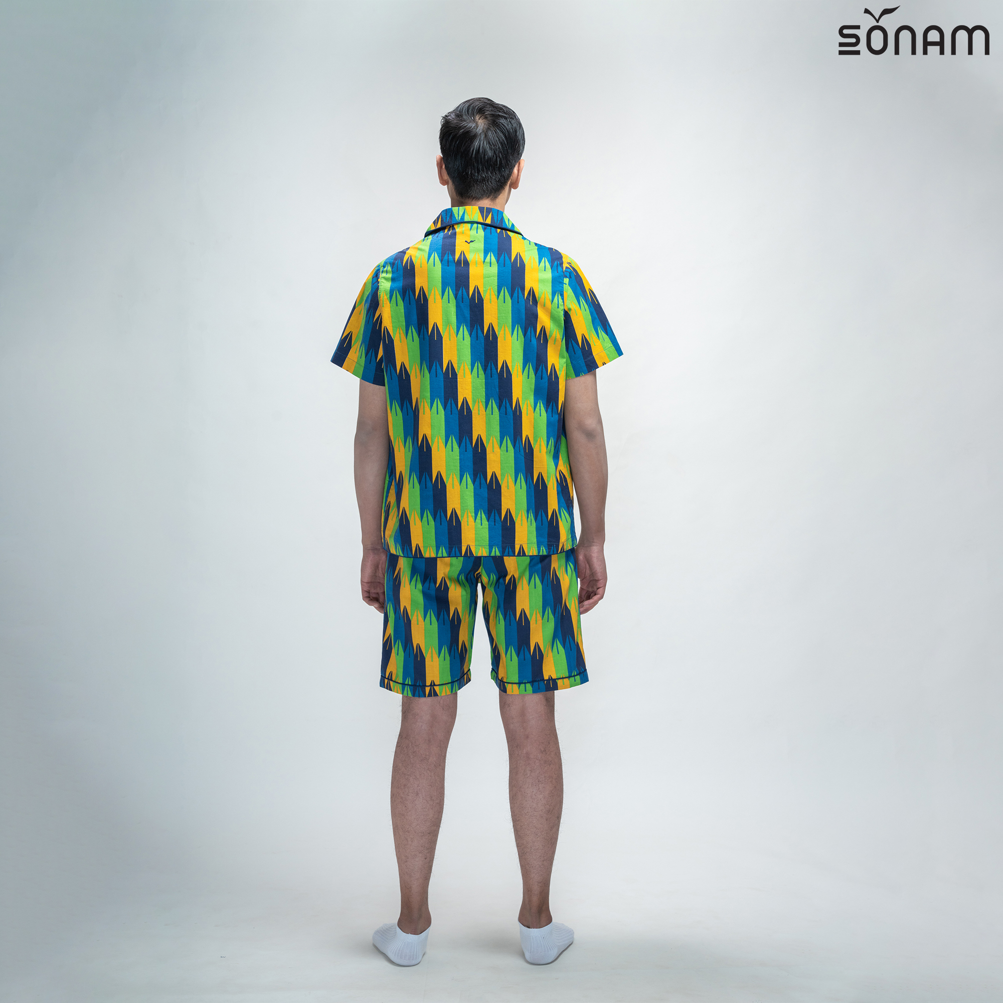 SONAM KHENCHOK MEN'S NIGHT SUIT (SS 2023) #1982 - #1982