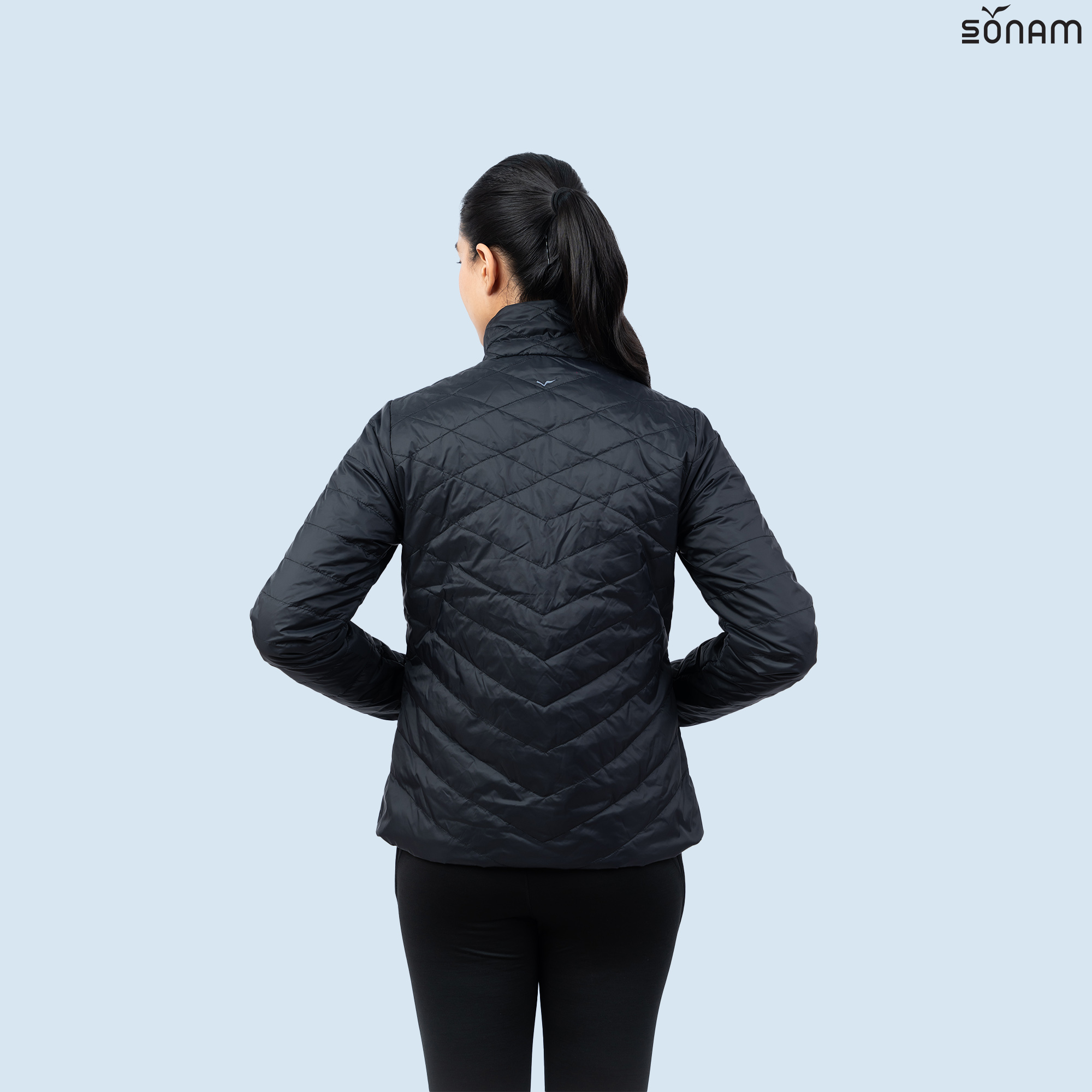 SONAM INDIRA WOMENS MATTE TAFFETA 100GSM INSULATED JACKET (FW2025) #2730