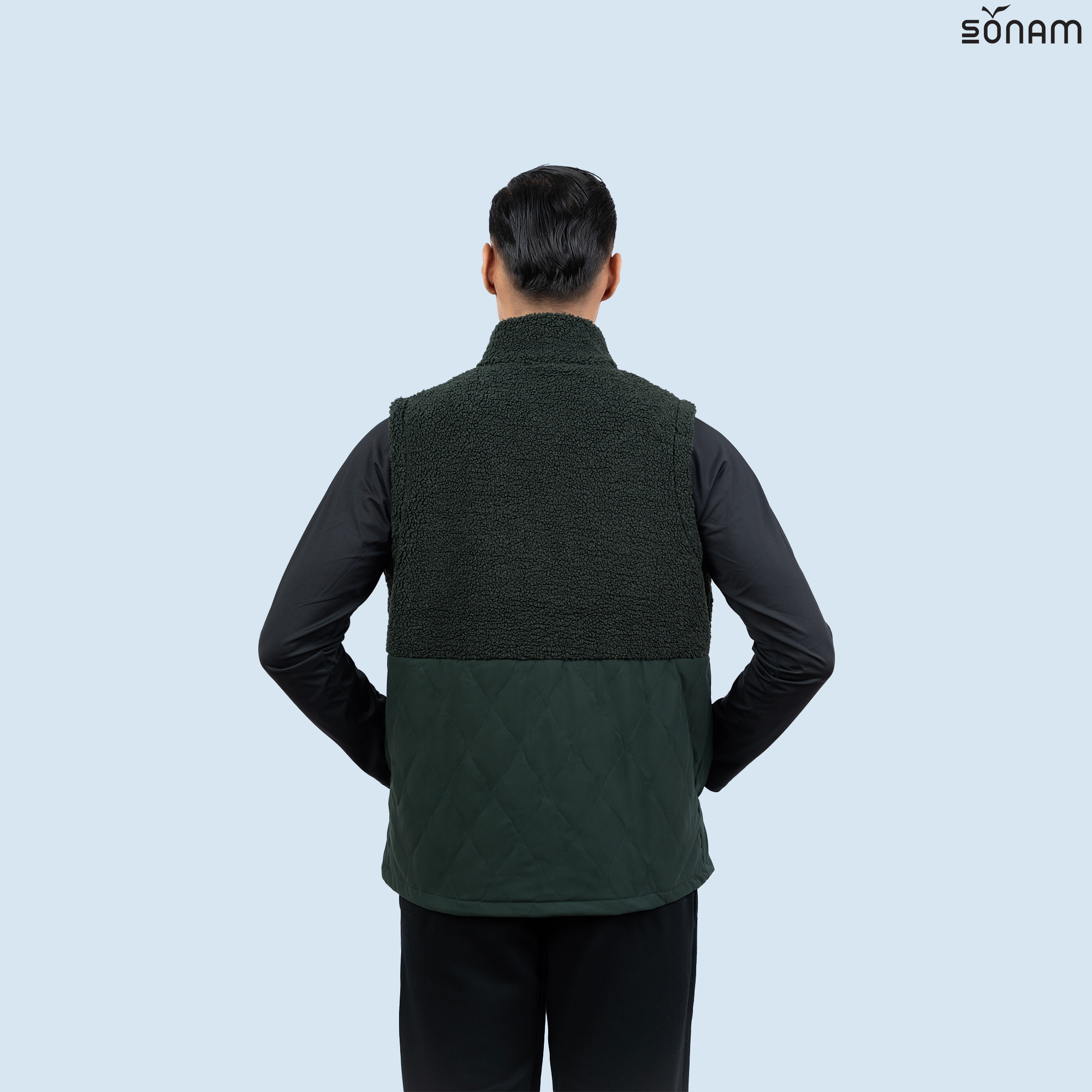 SONAM TSEPAL UNISEX TWO WAY FUR 75GSM INSULATED VEST(FW2025) #2759