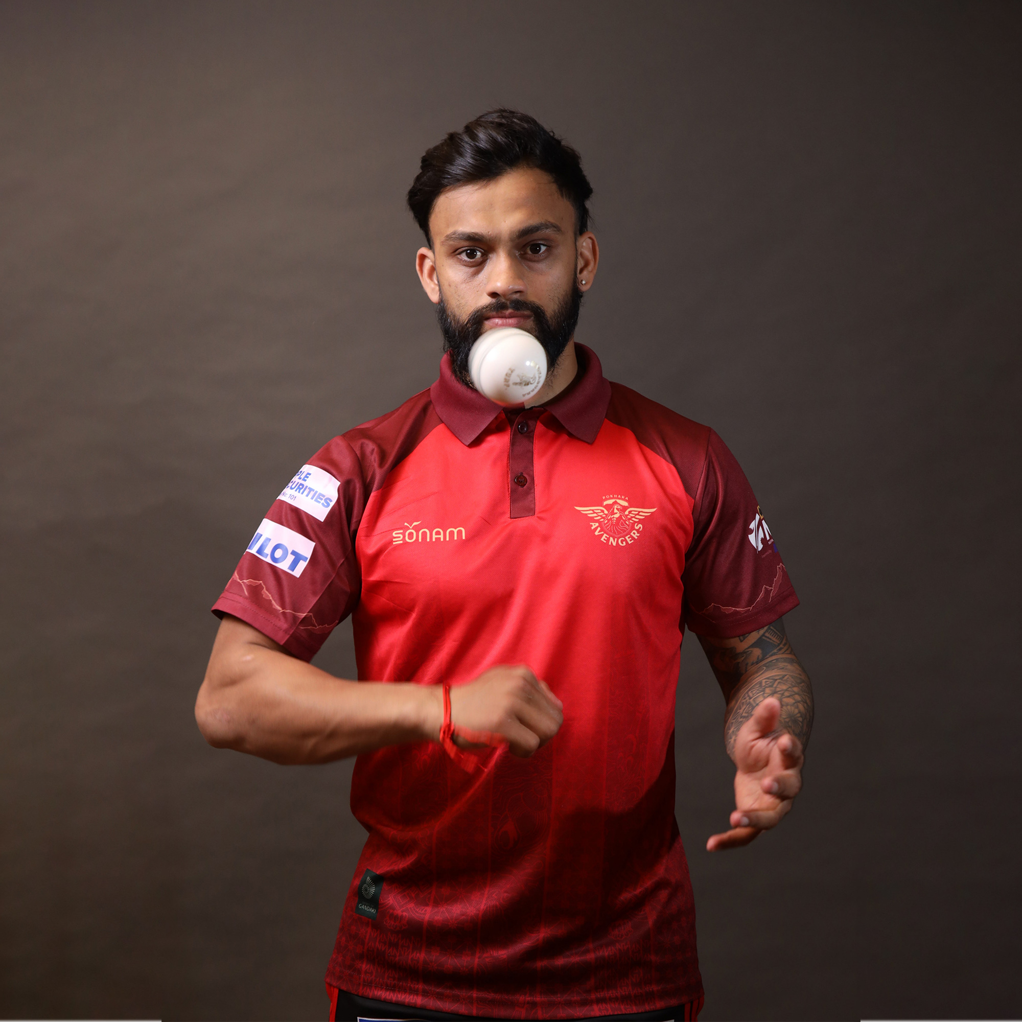 SONAM AVENGERS COLLARED FAN JERSEY-G (SS2026) #3017