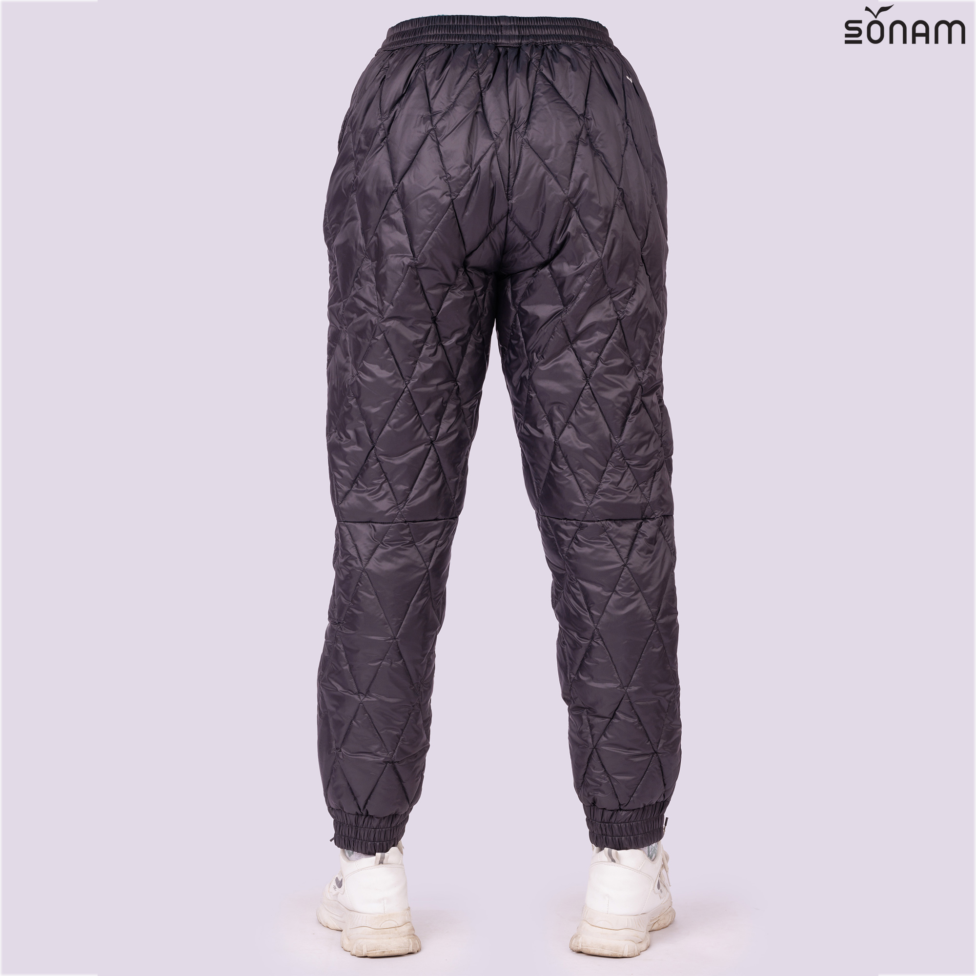 SONAM KUNGA WOMEN'S CREPE TAFFETA  THERMO FIBER JOGGERS (FW2024) #2485