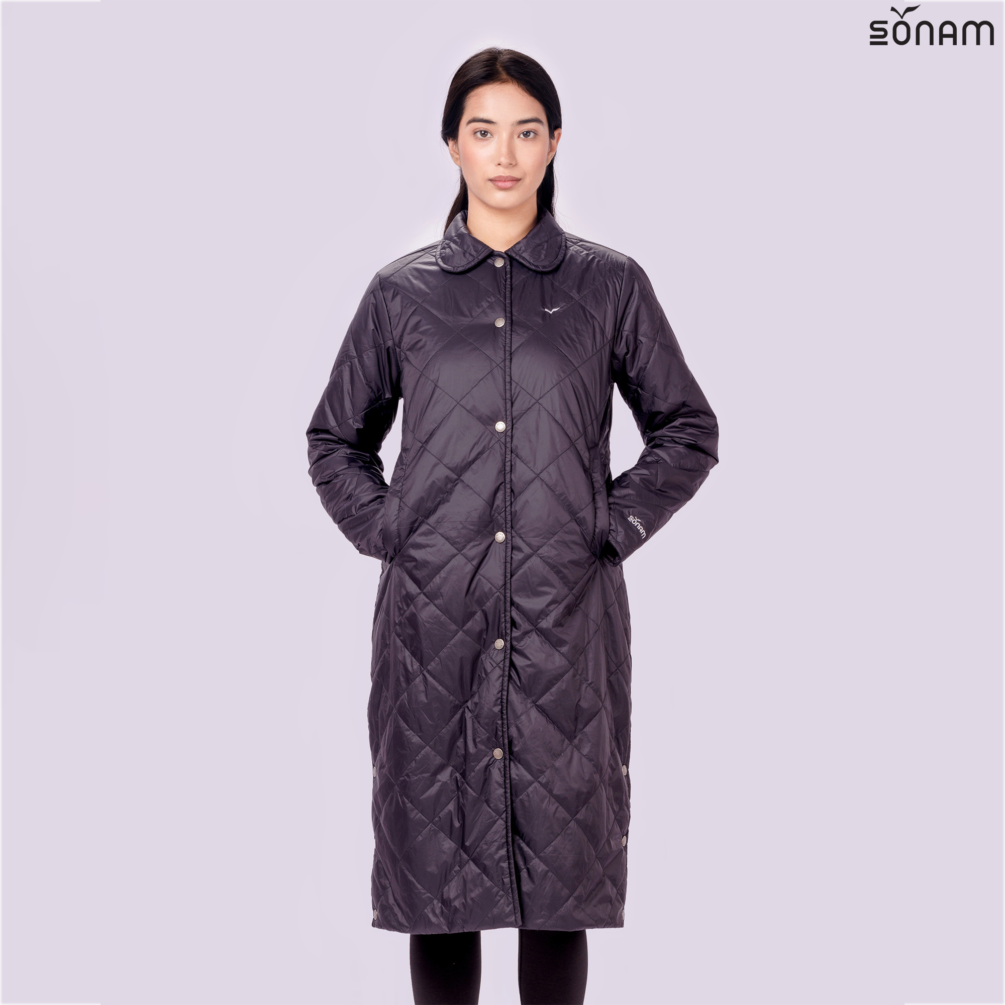 SONAM MIDHA WOMEN'S 75+75 GSM LONG JACKET (FW2024) #2520