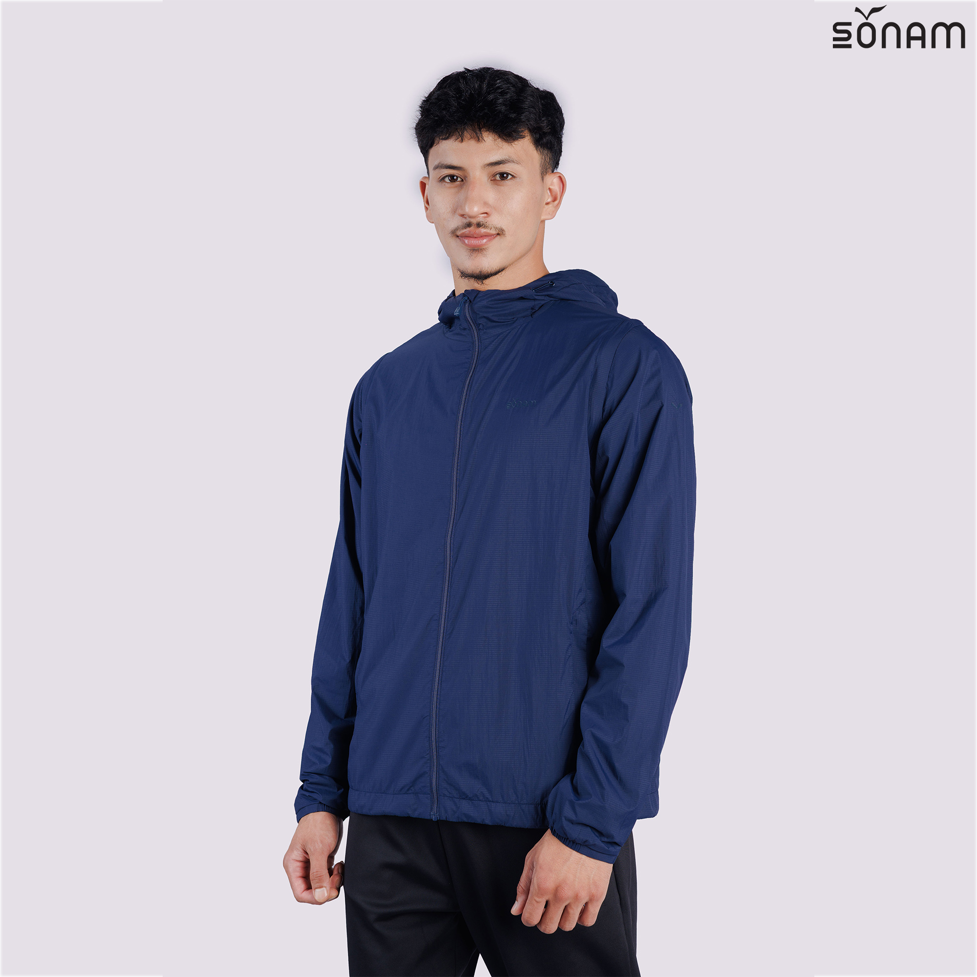 SONAM JAMLING MEN'S SKIN WEAR WINDPROOF WINDCHEATER WITH DETACHABLE SLEEVE (SS2025) #2654