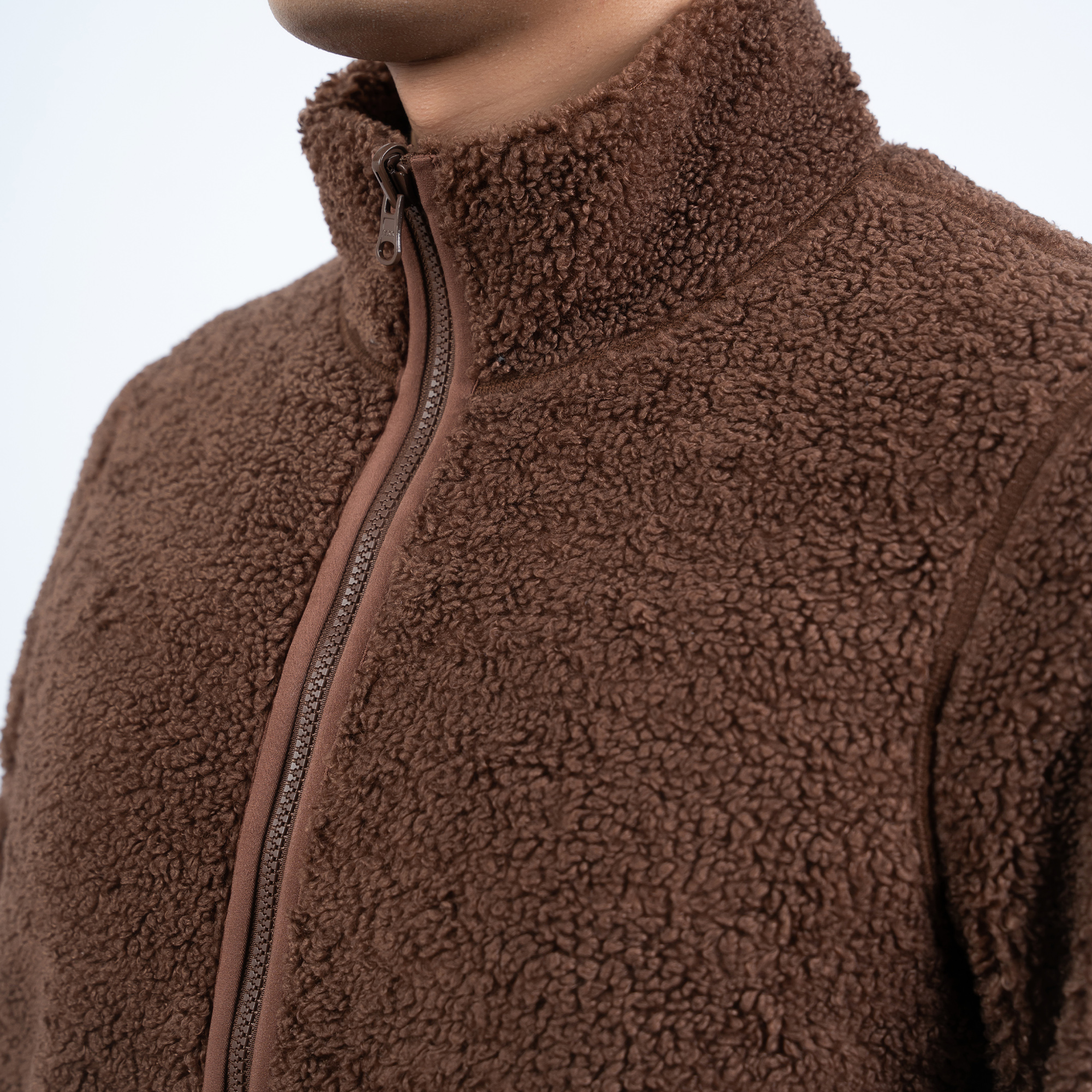 SONAM NORPHEL MEN'S REVERSIBLE TWO WAY FUR & FLEECE JACKET (FW2025) #2744