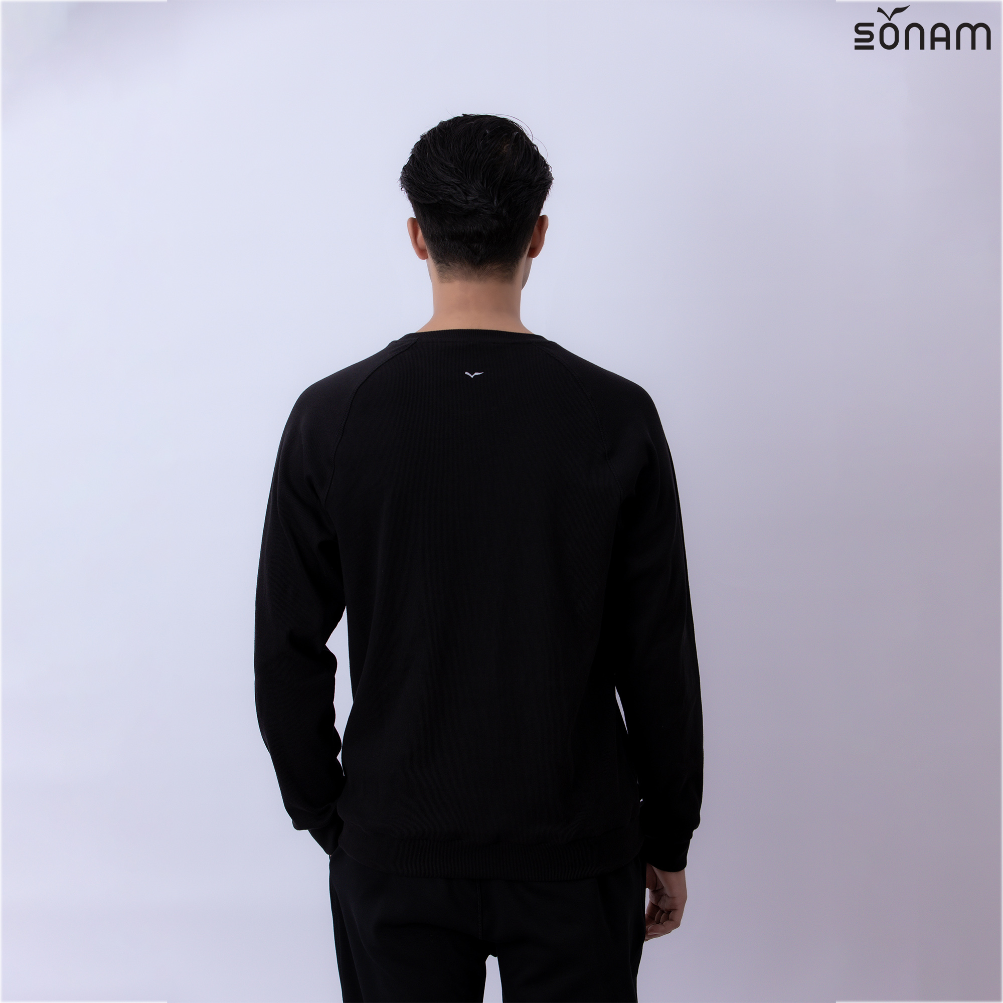 SONAM YUDRON MEN'S RIBBED SWEAT SHIRT (FW2024) #2431