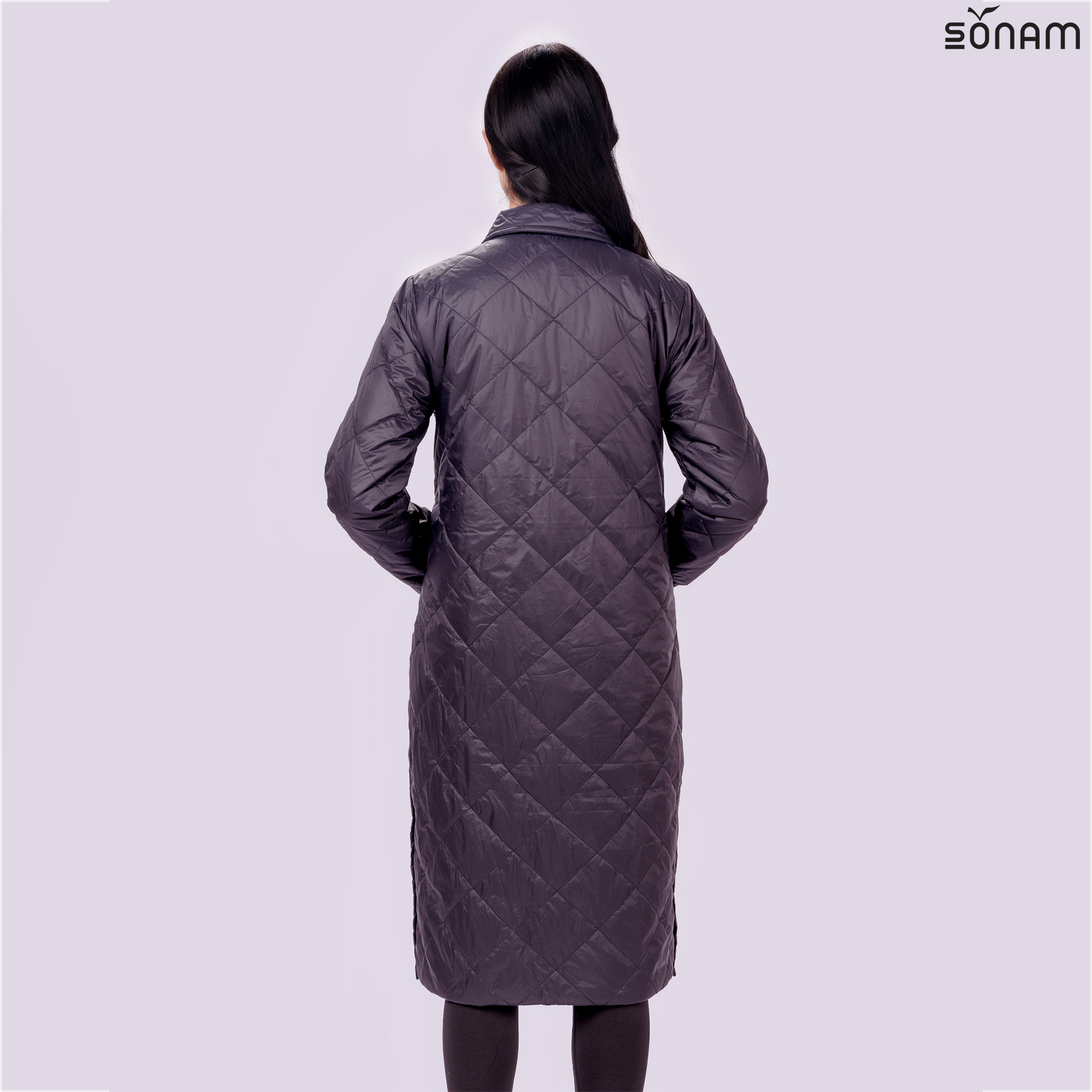 SONAM MIDHA WOMEN'S 75+75 GSM LONG JACKET (FW2024) #2520