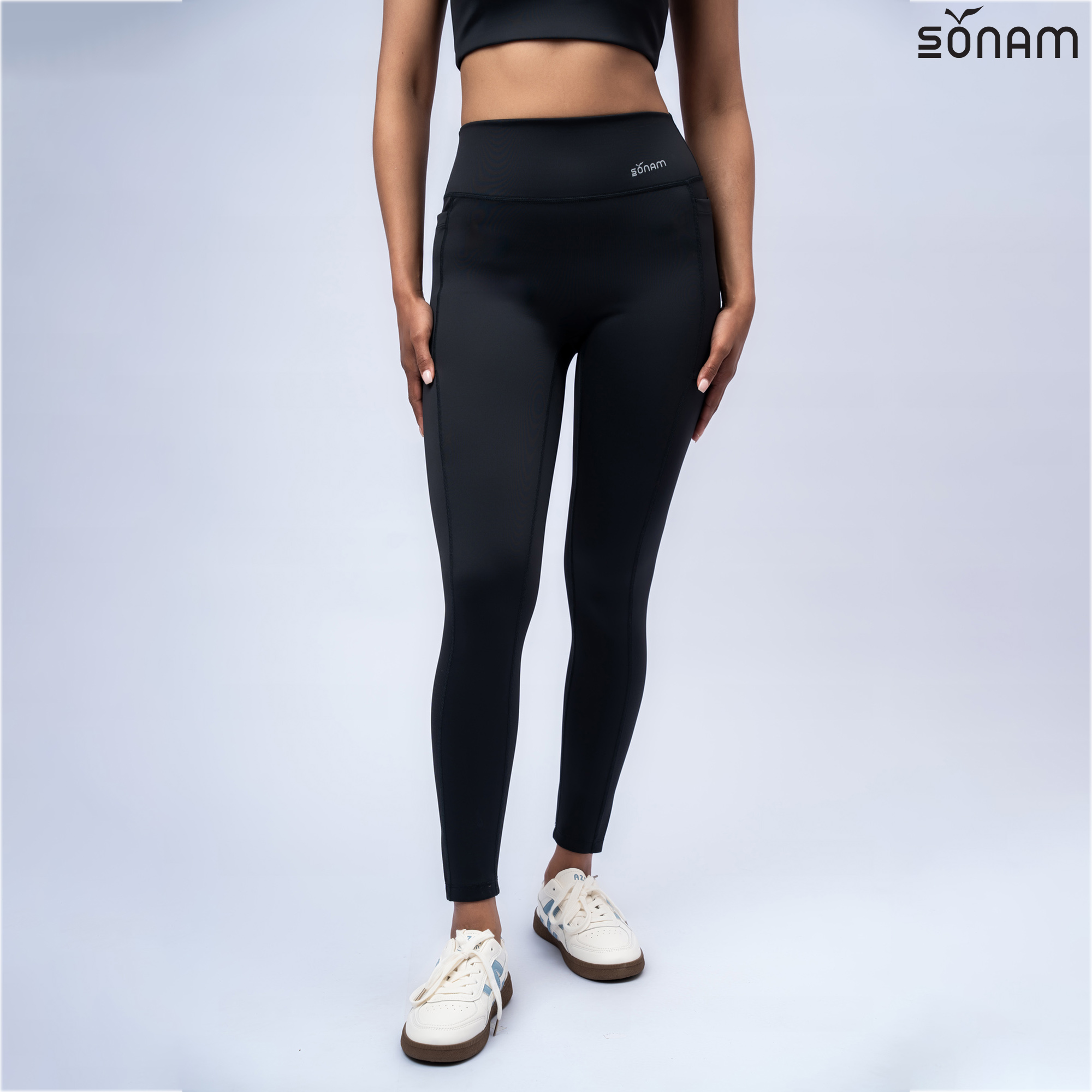 SONAM NYALAM WOMEN'S SCUBA SPANDEX ACTIVE LEGGINS (SS2026) #2945