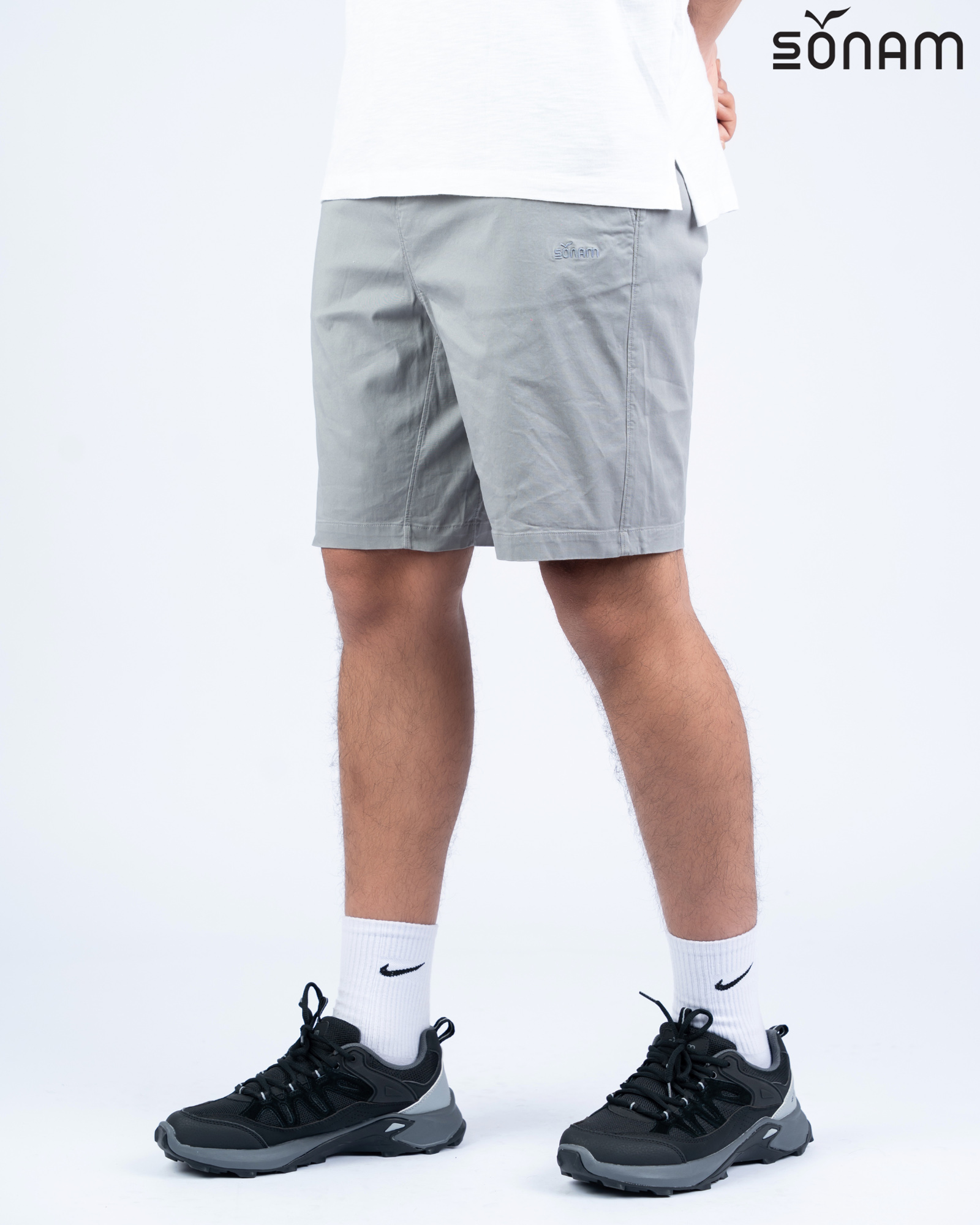 SONAM CRATER MENS COTTON TWILL SHORTS  (SS2026)  #2877
