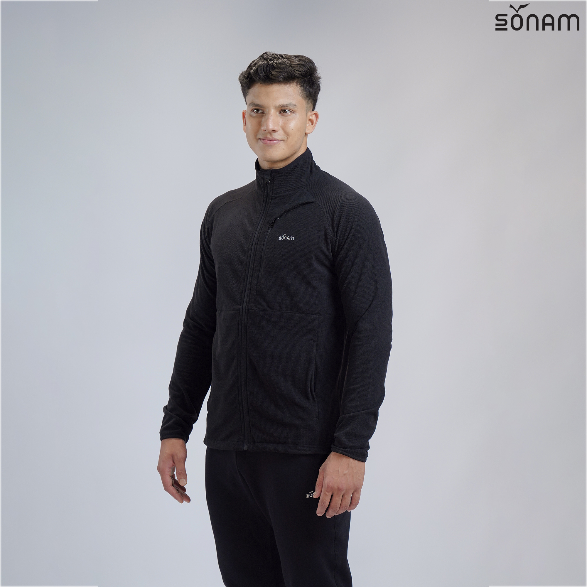 SONAM KALSANG MEN'S SQUATTER FLEECE JACKET (FW2024) #2163_01