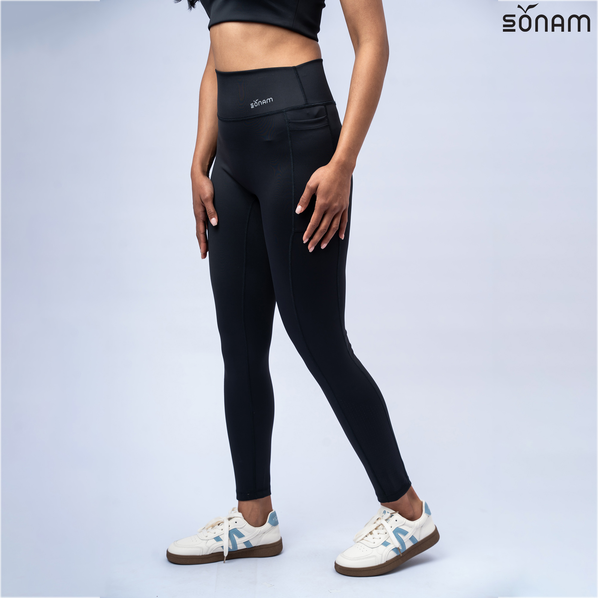 SONAM NYALAM WOMEN'S SCUBA SPANDEX ACTIVE LEGGINS (SS2026) #2945