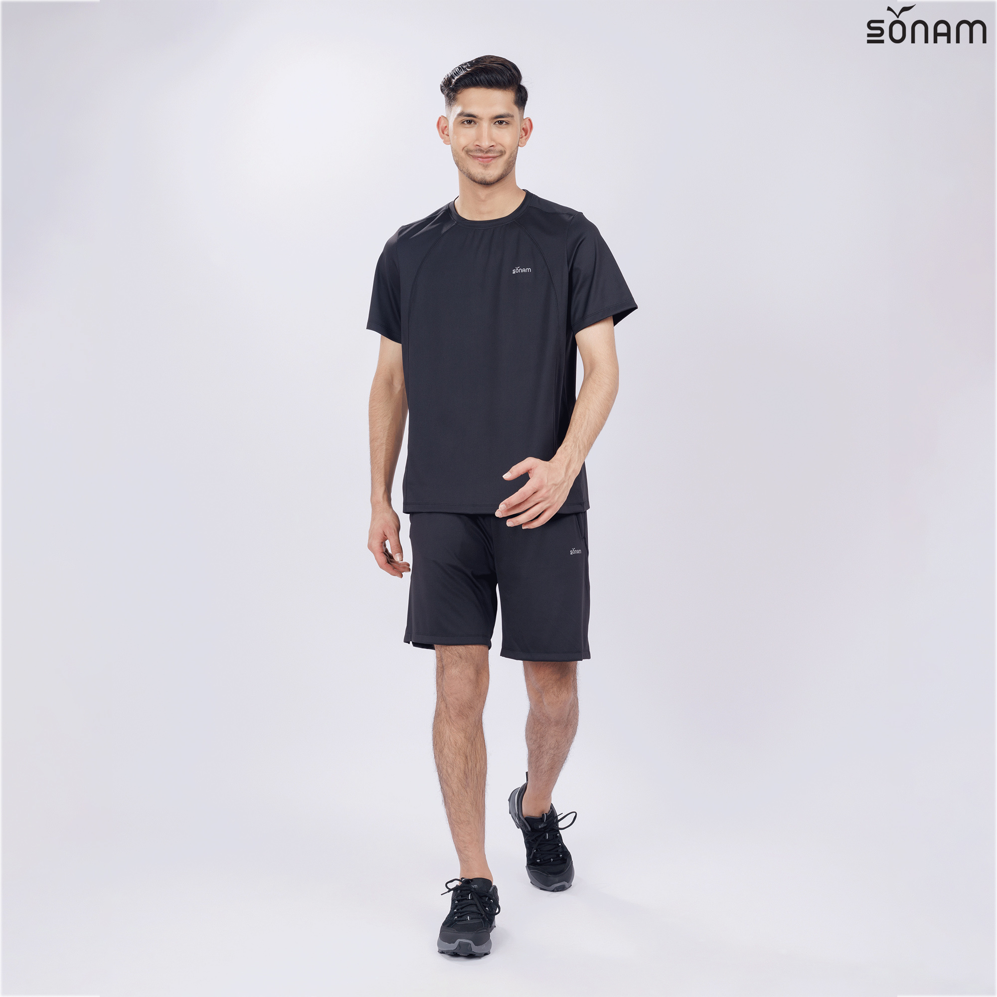 SONAM CHOIDUP MENS BASKET WEAVE DRY FIT T-SHIRT (SS2025) #2631
