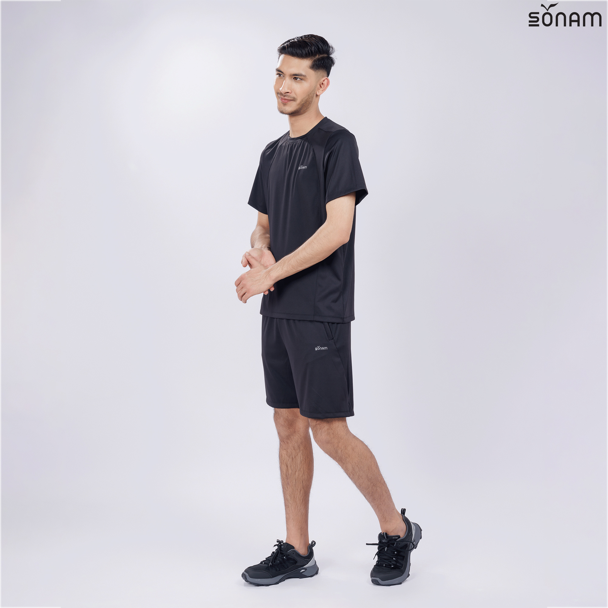SONAM CHOIDUP MENS BASKET WEAVE DRY FIT T-SHIRT (SS2025) #2631
