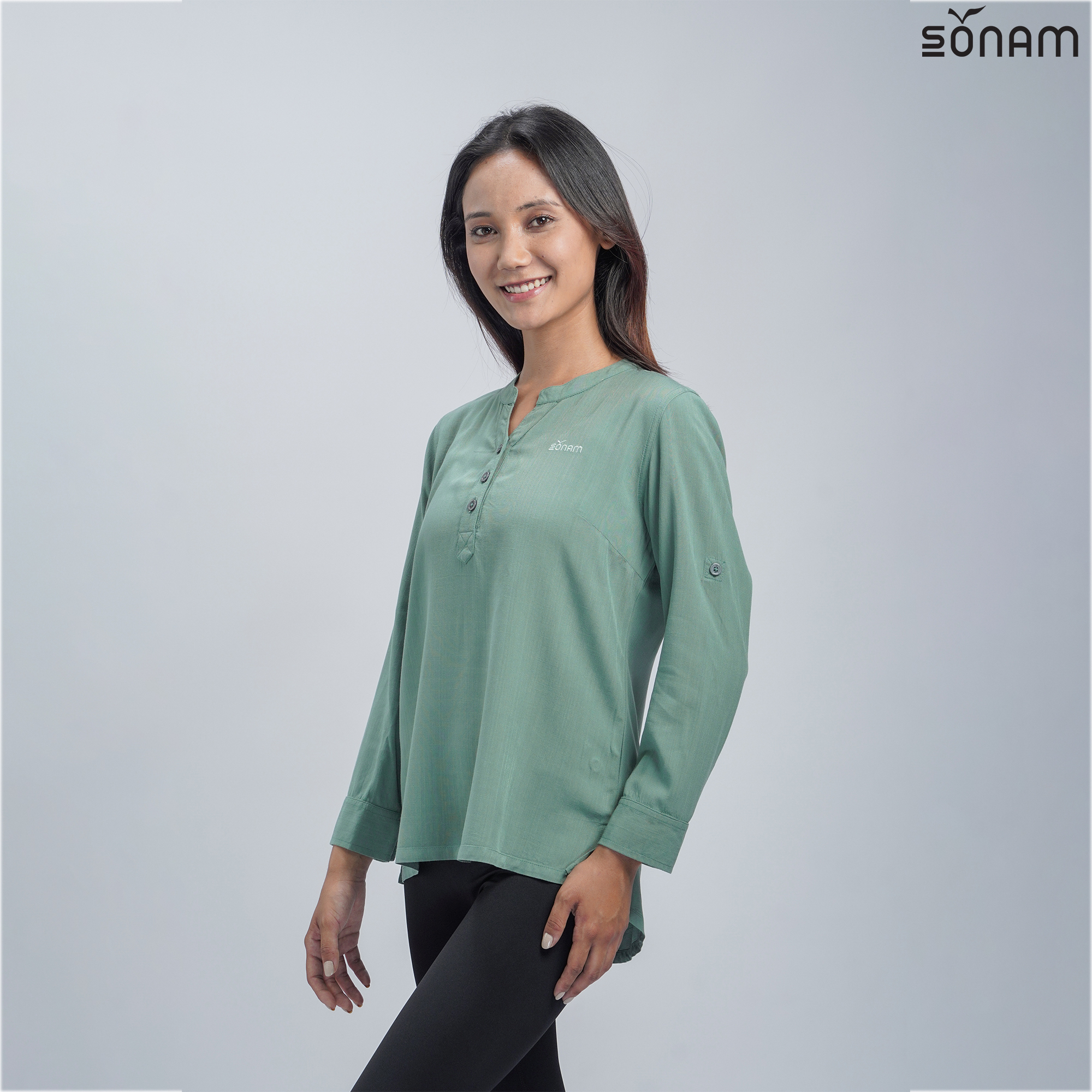 SONAM AMBUJA WOMEN'S RAYON TOP (SS2023) #2093