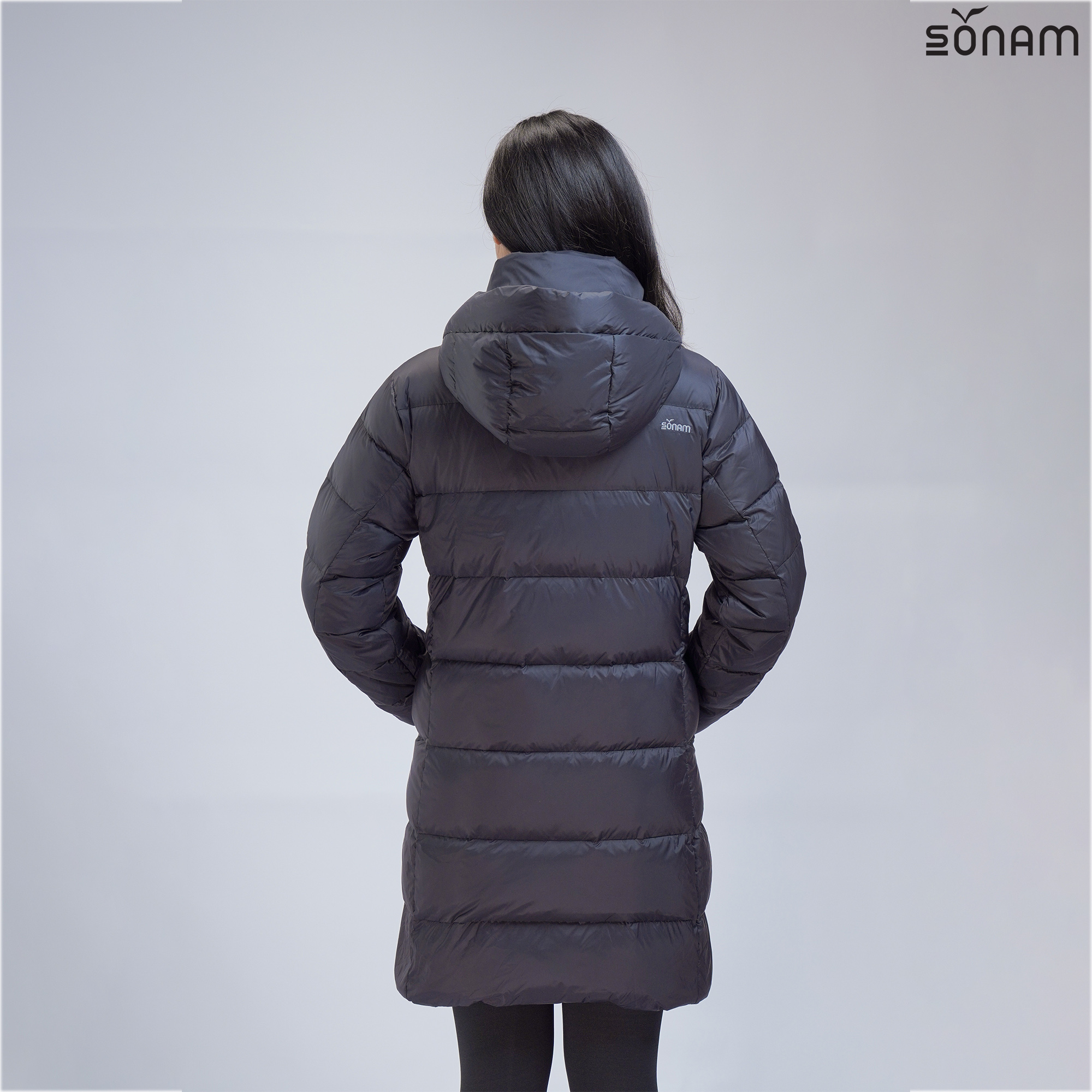 SONAM LASYA WOMEN'S MATTE LONG DOWN JACKET(FW2023) #1873 