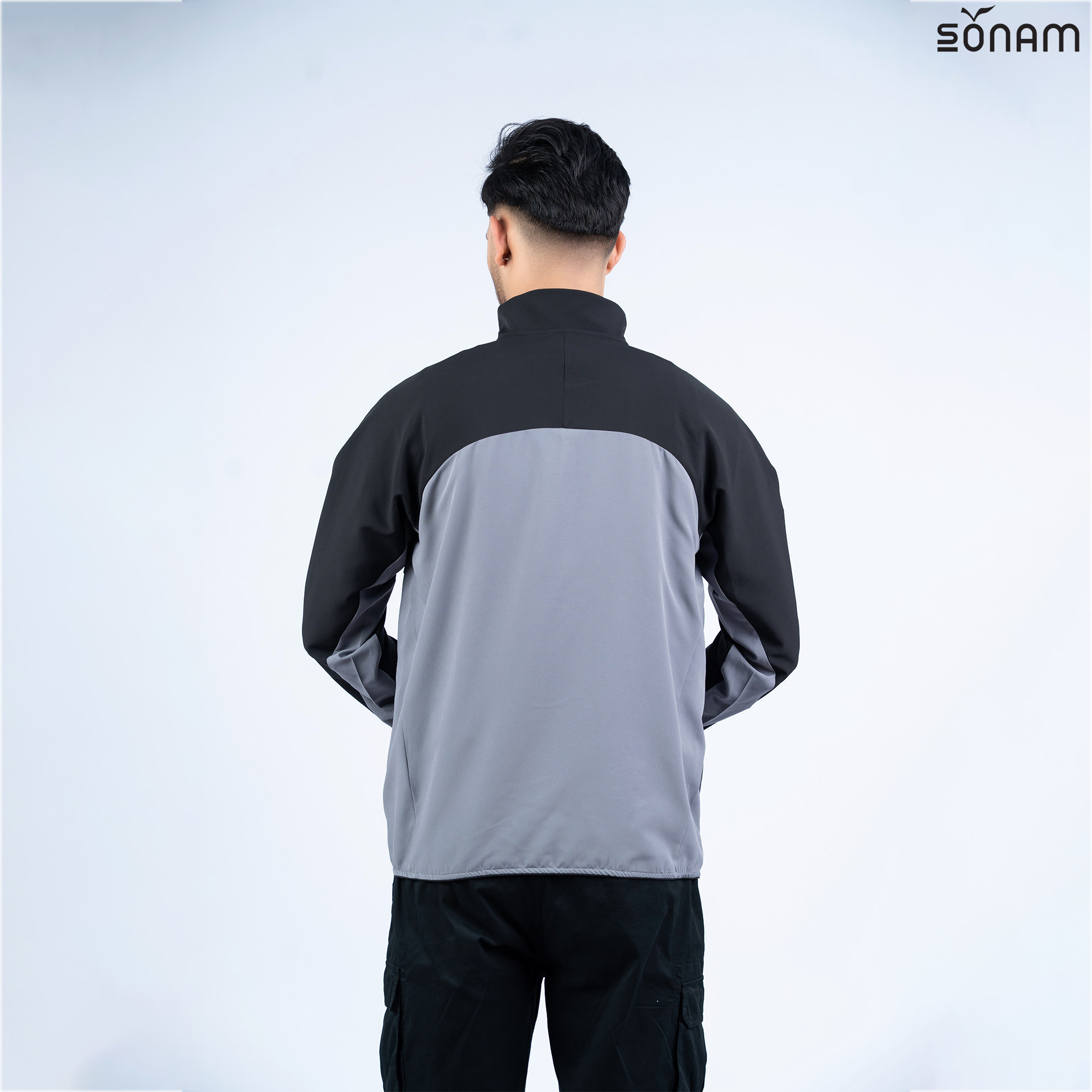 SONAM TSEDANG MEN POP DOTTED COTTON WINDCHEATER (SS2026) #2836