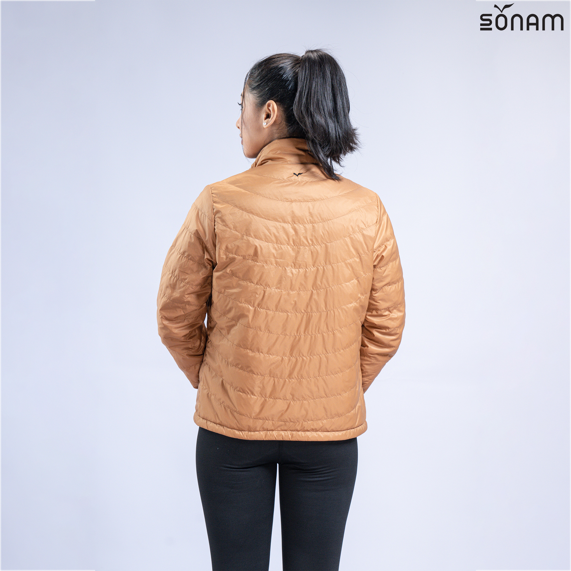 SONAM PHURBU WOMENS 50+50 GSM PRIMOLOFT REVERSIBLE JACKET (FW2023) #2222