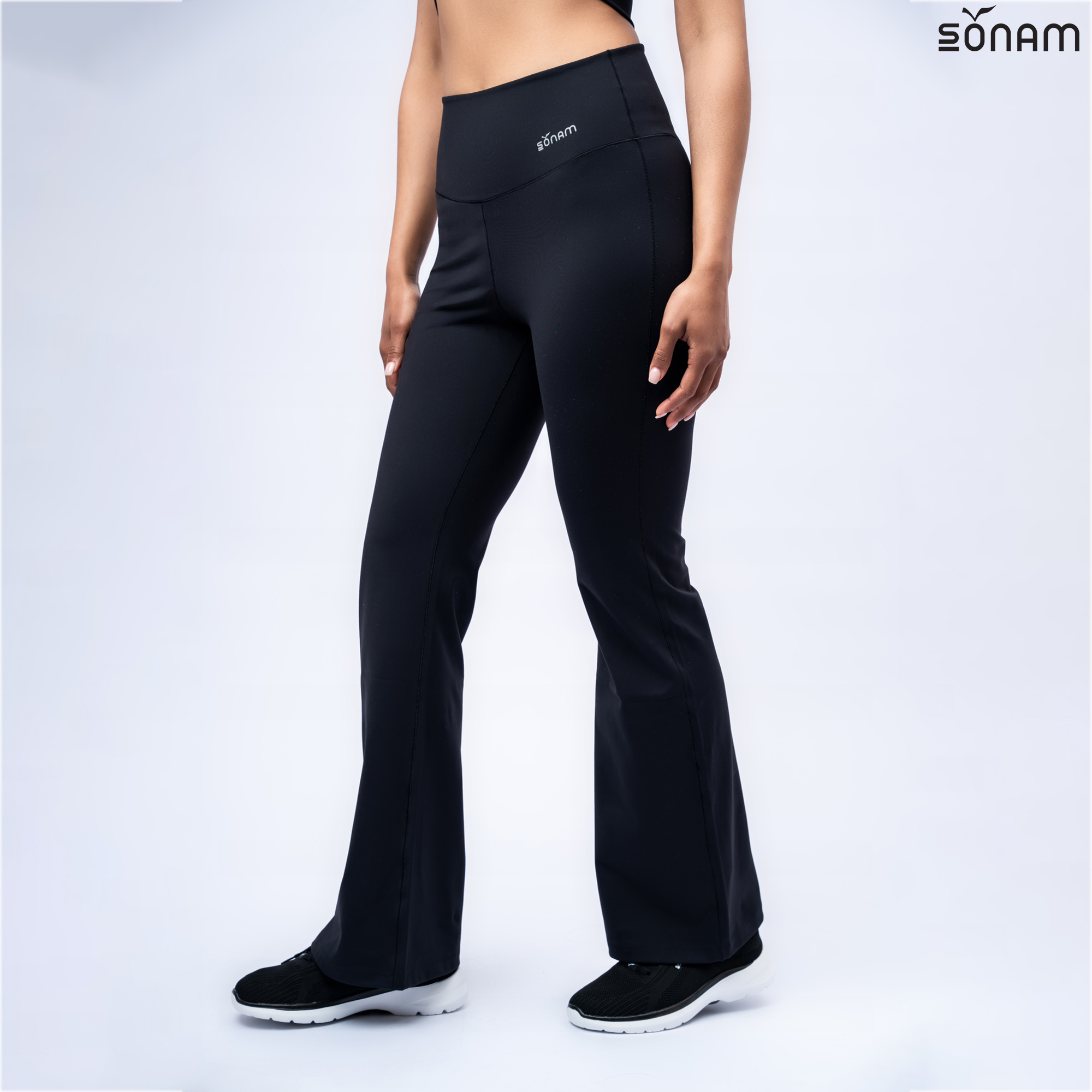 SONAM CHOZOM WOMEN'S LULU SPANDEX WIDE LEG LEGGINS (SS2026) #2944