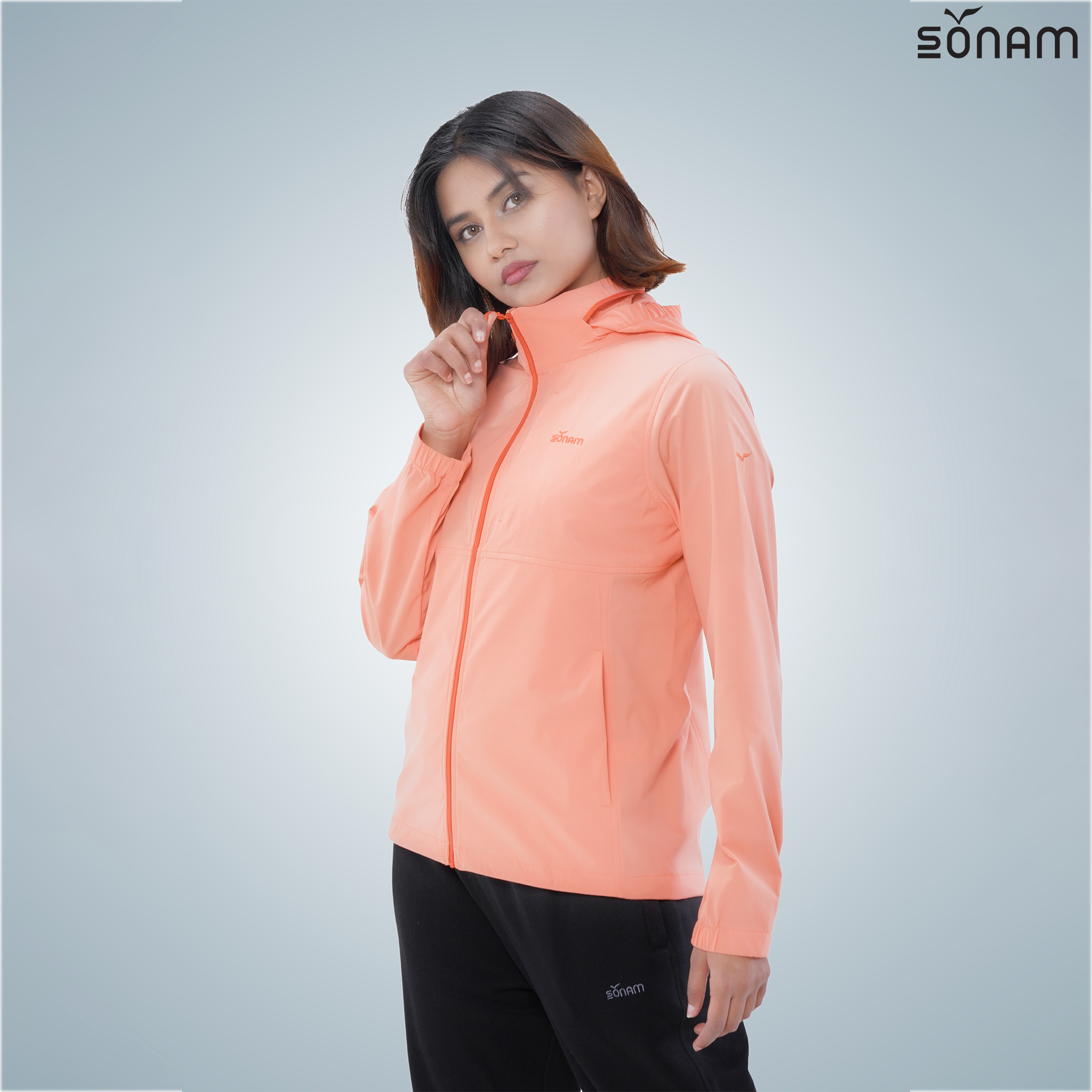 SONAM SUMATI WOMEN'S STRECHABLE WINDCHEATER (SS 2023) #2038