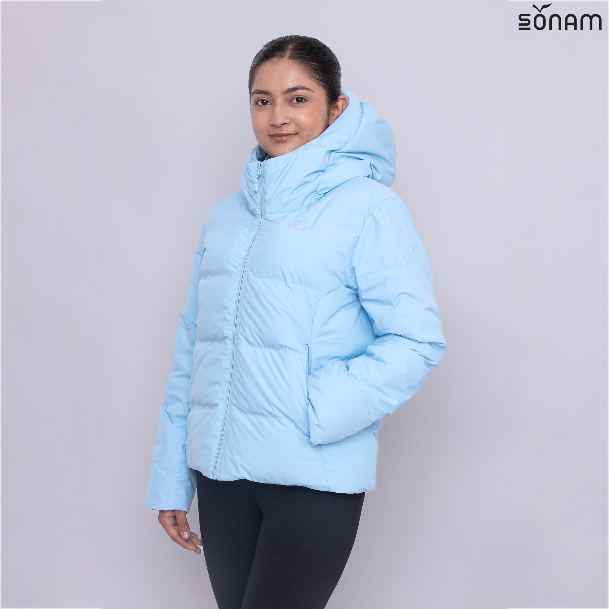 SONAM WOMEN'S 2 PLY PUFFY DOWN JACKET (FW2024) #2453