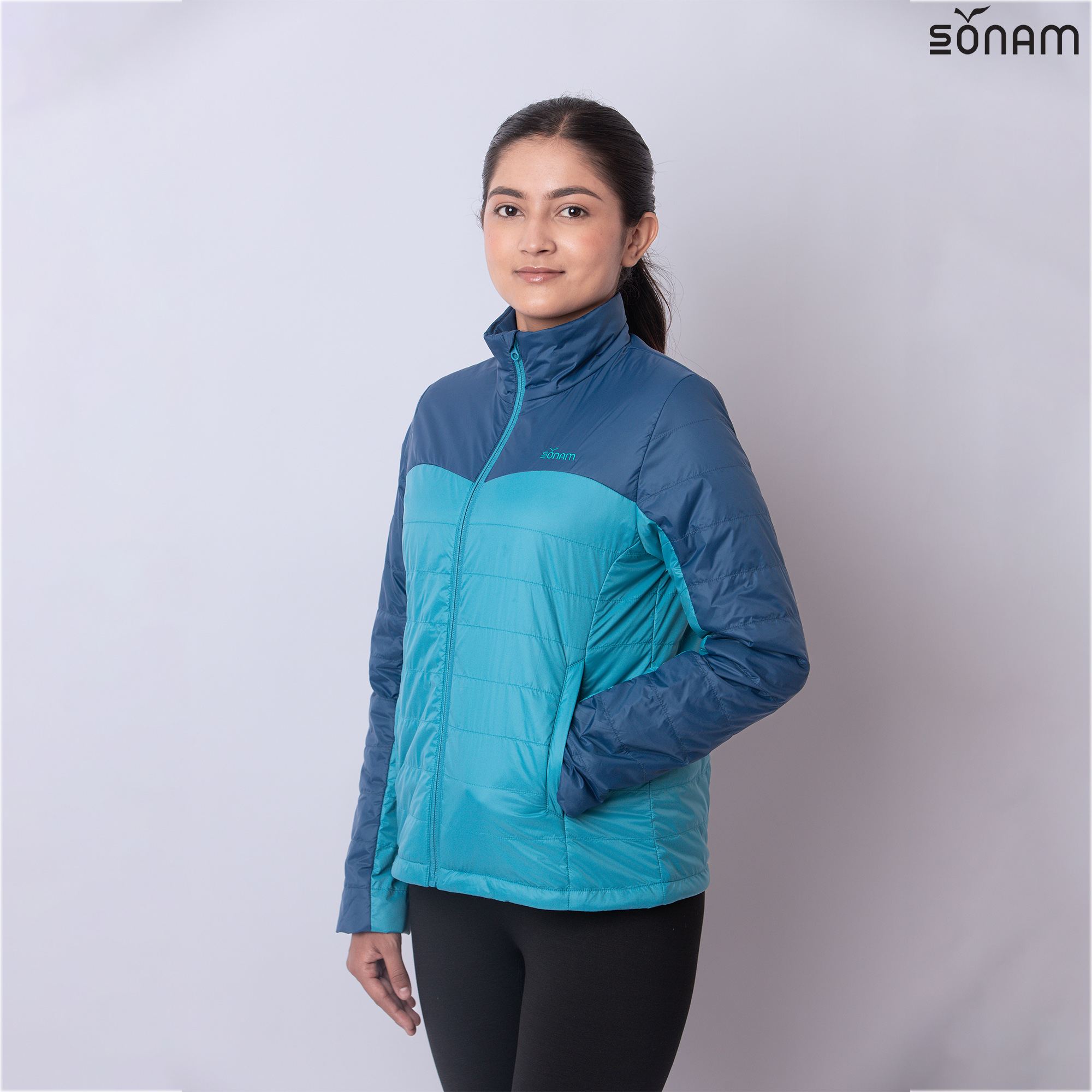 SONAM DIKI WOMEN'S 75 GSM HOLIFILL POP JACKET (FW2024) #2533