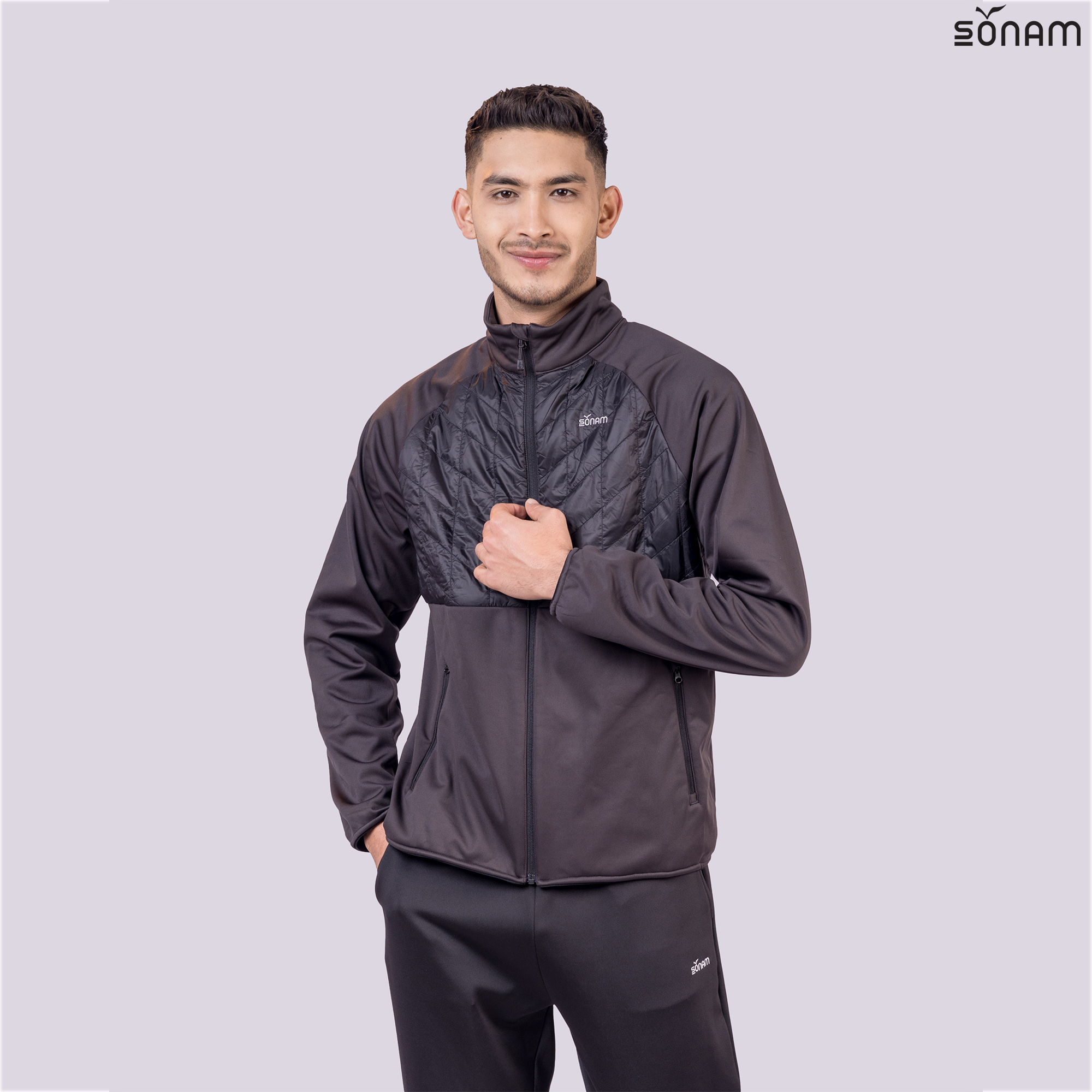 SONAM NGODUP MEN'S 75 GSM SOFTSHELL JACKET (FW2025) #2515_01