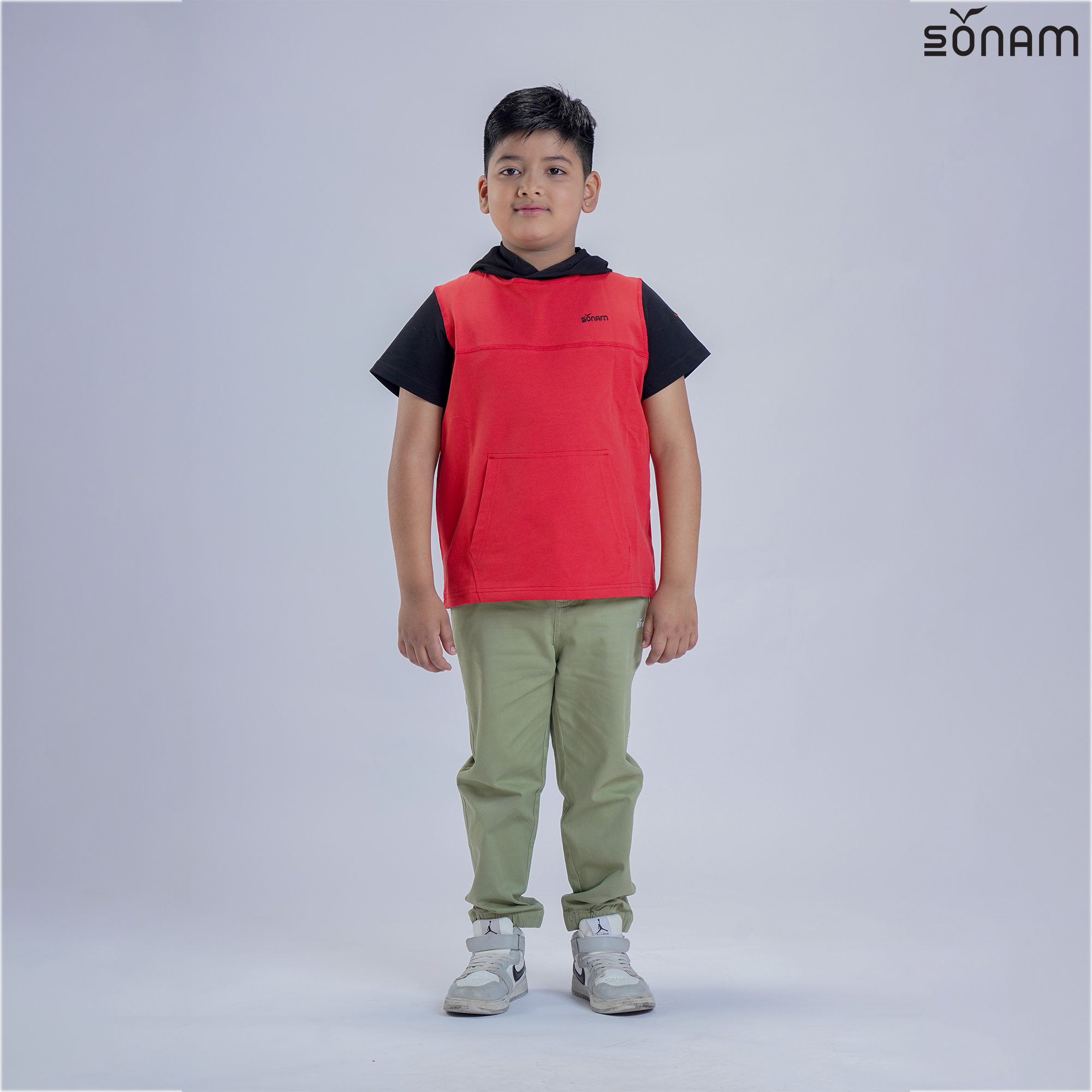 SONAM NALIJORMA KID'S HOODDE T-SHIRT (SS2023) #1996