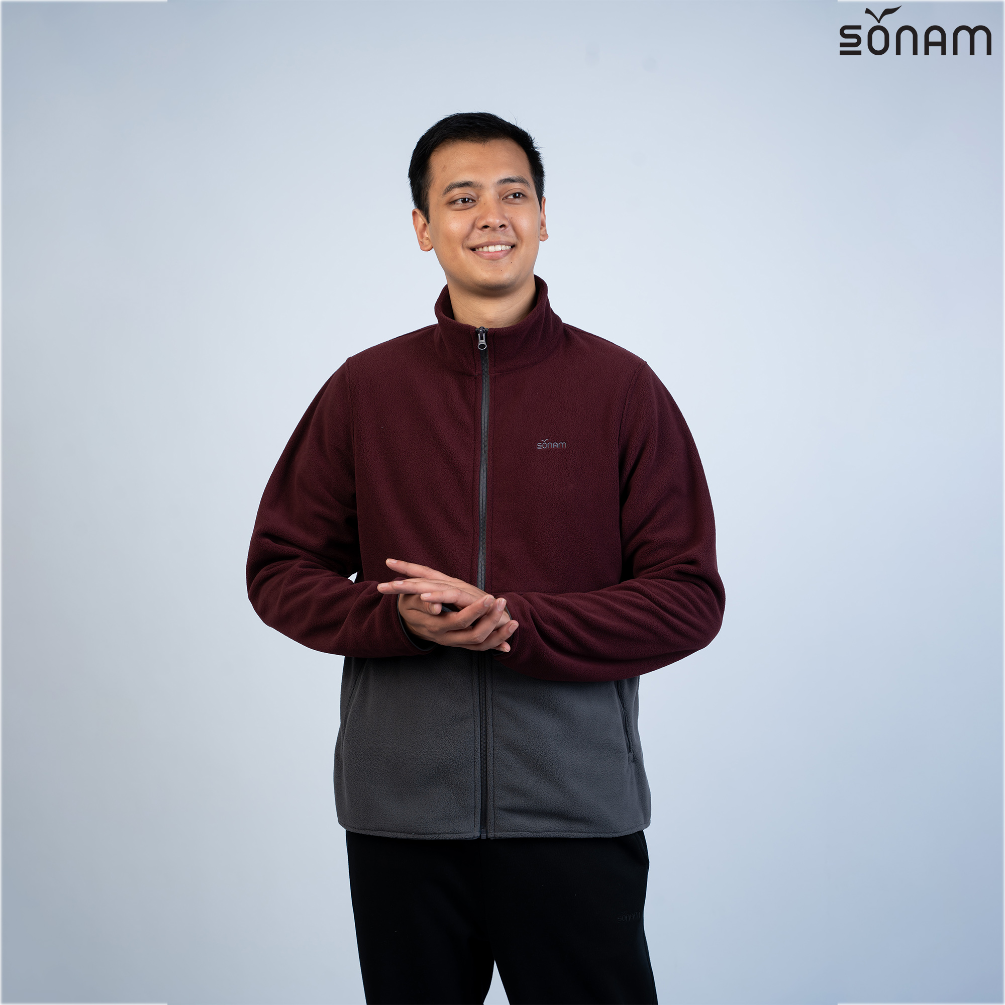 SONAM VIAN UNISEX FLEECE POP ZIPPER JACKET (FW2026) #2864
