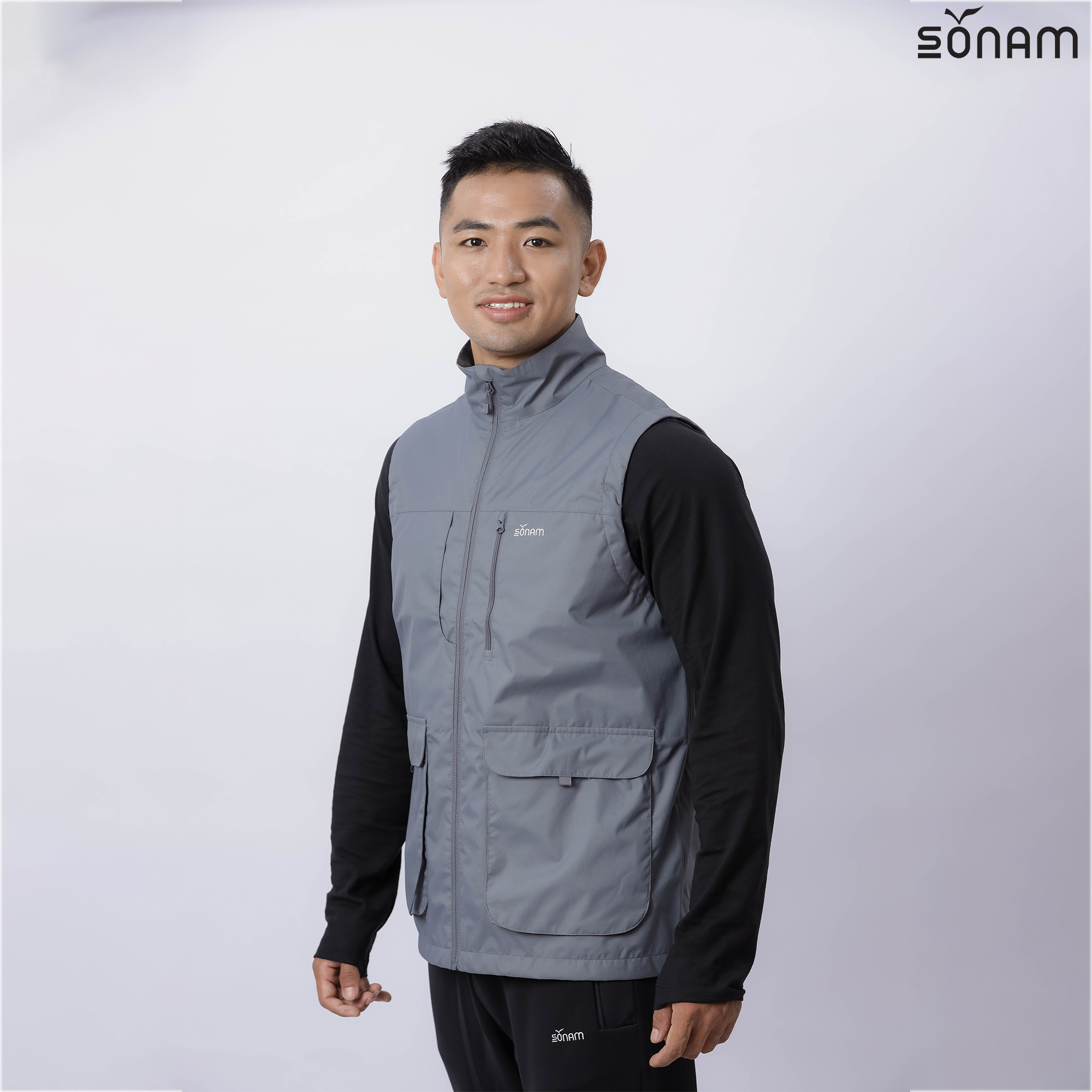 SONAM DICKYI MEN'S OUTDOOR VEST (SS2024) #2212