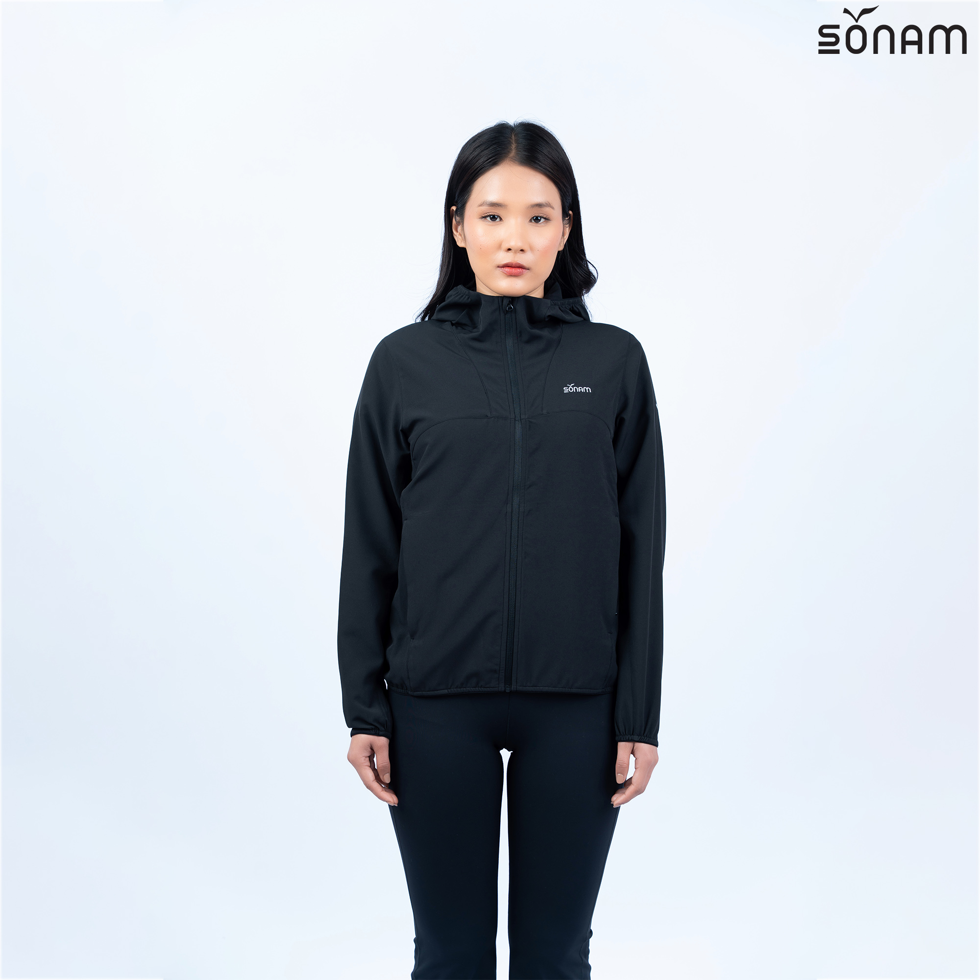 SONAM ARIES WOMENS DOTTED COTTON WINDCHEATER (SS2026) #2838