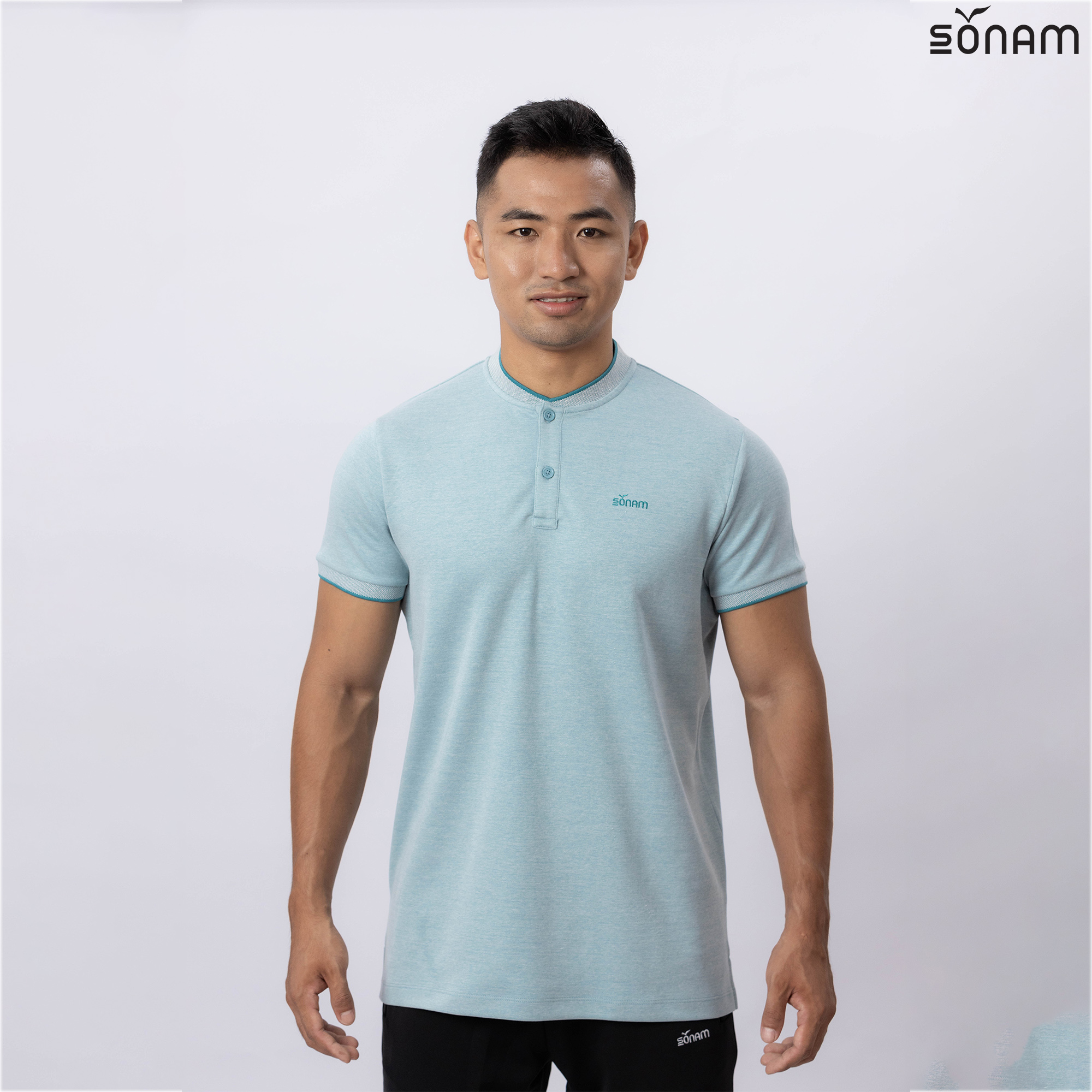 SONAM GESAR MANDARIN MEN'S T-SHIRT (SS2024) #2360