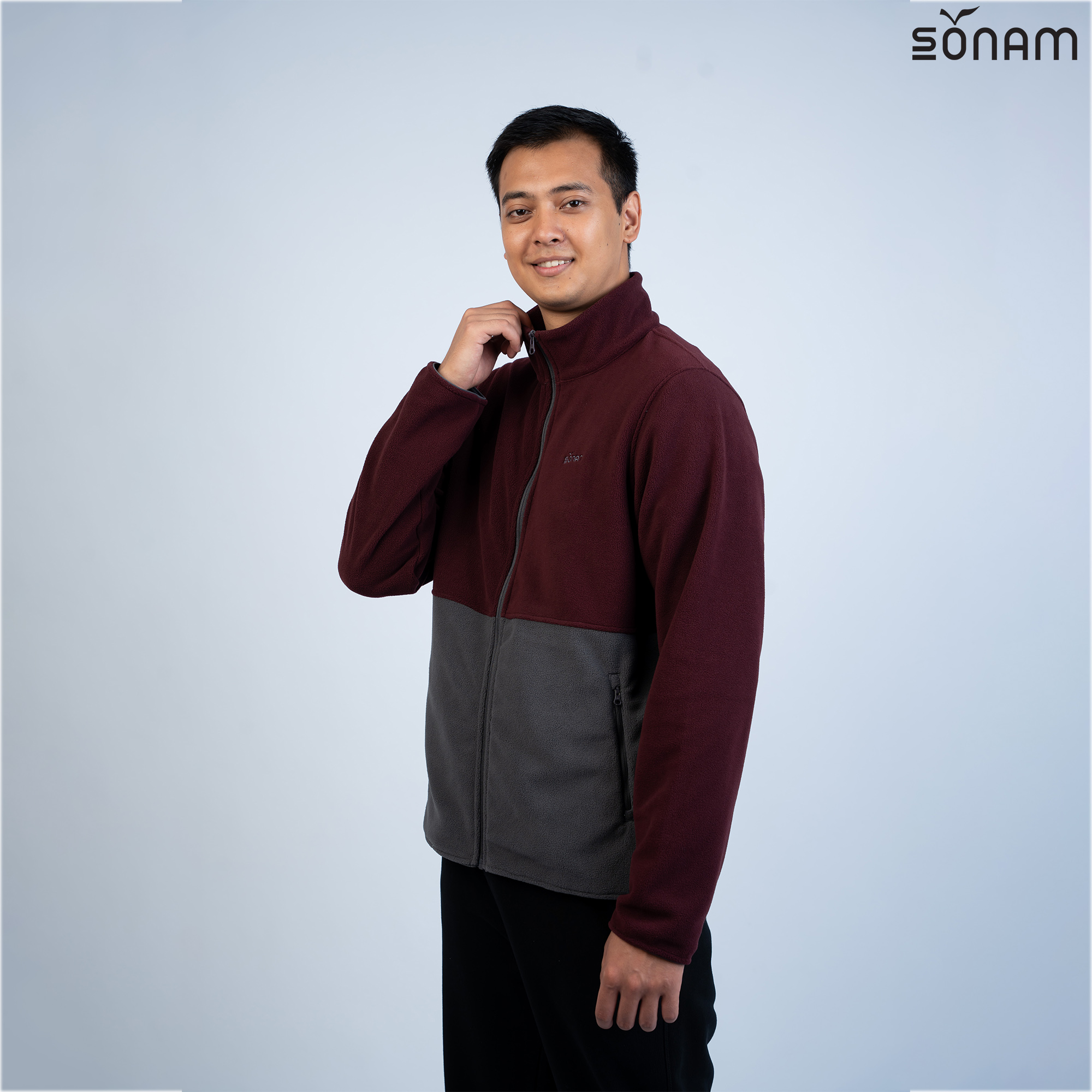 SONAM VIAN UNISEX FLEECE POP ZIPPER JACKET (FW2026) #2864