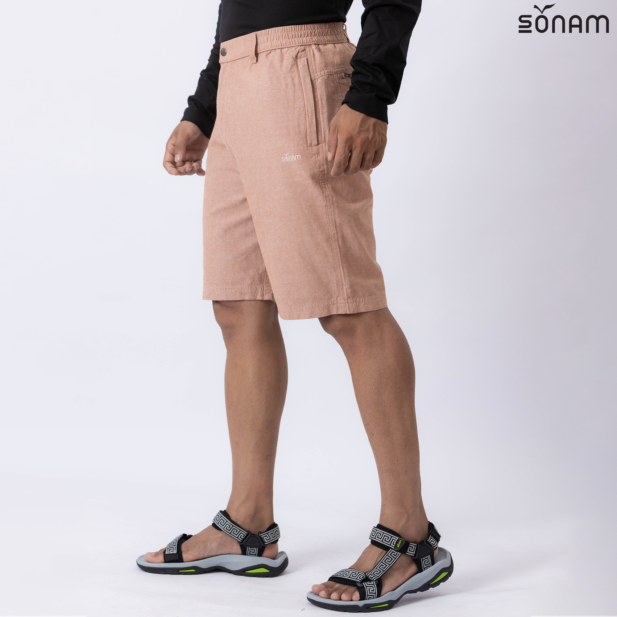 SONAM NUBA MEN'S CHAMBREY MEN'S SHORTS (SS2024) #2337