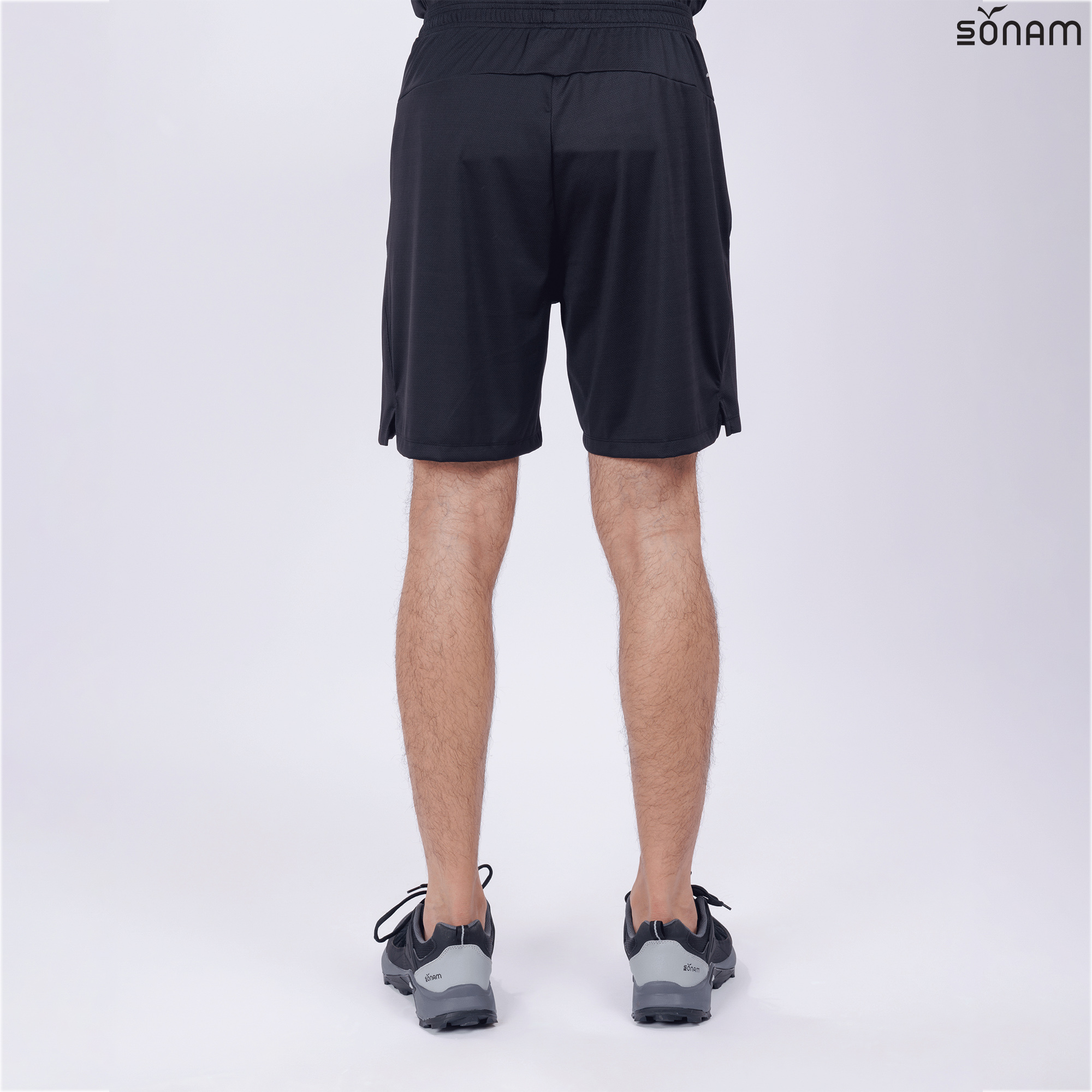 SONAM WANGLE MEN'S BASKET WEAVE DRY FIT SHORTS (SS2025) #2632