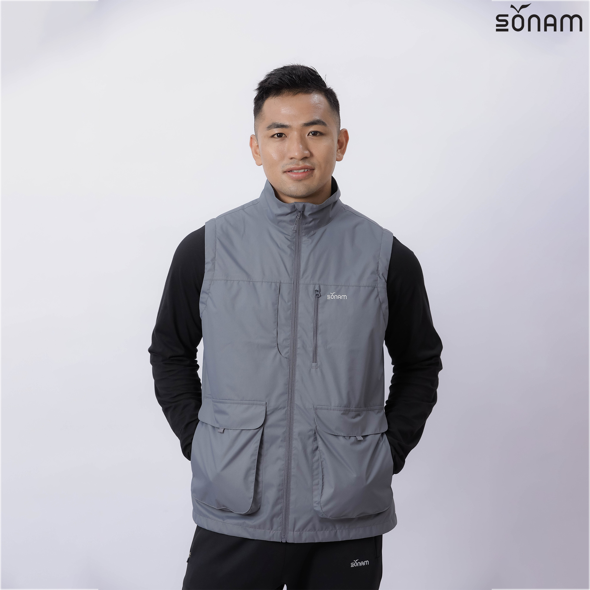 SONAM DICKYI MEN'S OUTDOOR VEST (SS2024) #2212