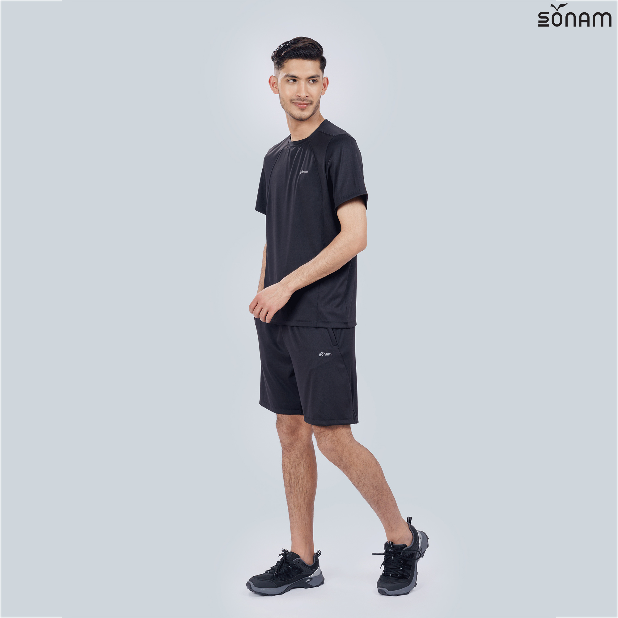 SONAM CHOIDUP MENS BASKET WEAVE DRY FIT T-SHIRT (SS2025) #2631